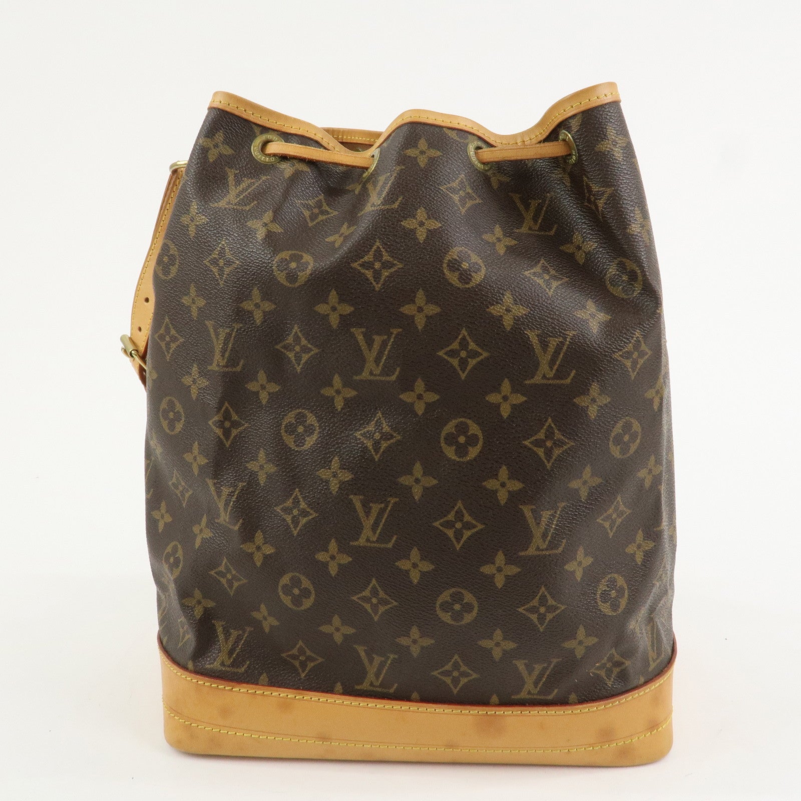 Louis Vuitton Monogram Noe Shoulder Bag Hand Bag Brown M42224