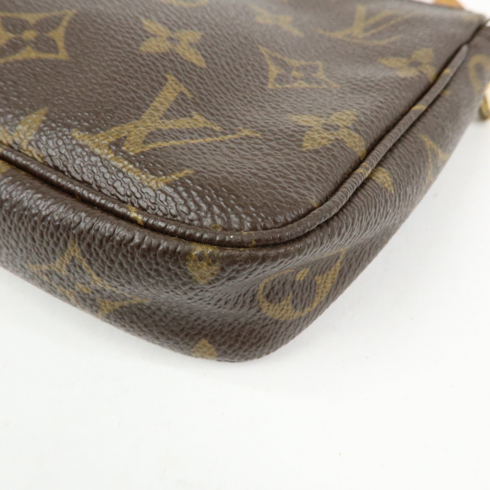 Louis Vuitton Monogram Pochette Accessoires Pouch Hand Bag M51980