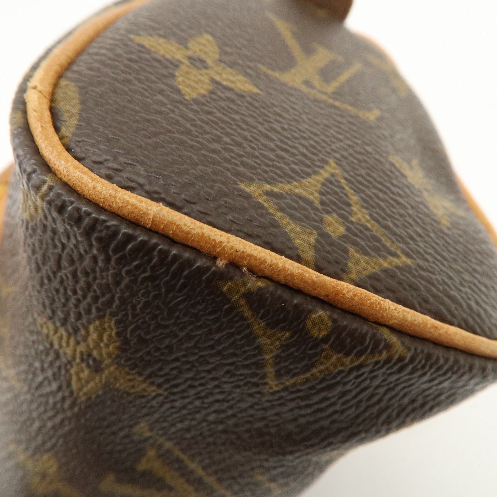 Louis Vuitton Monogram Mini Speedy Hand Bag & Strap Brown M41534
