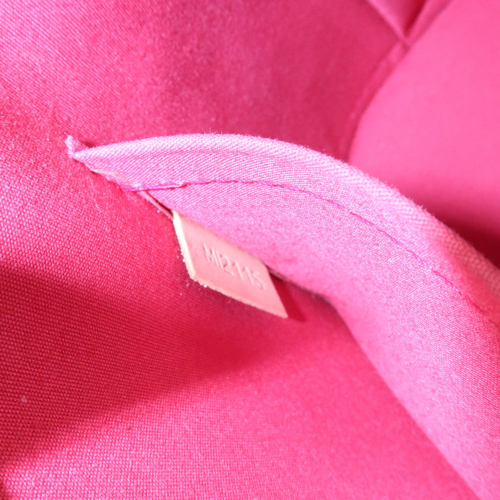 Louis Vuitton Monogram Vernis Alma BB 2Way Bag Rose Indien M91771