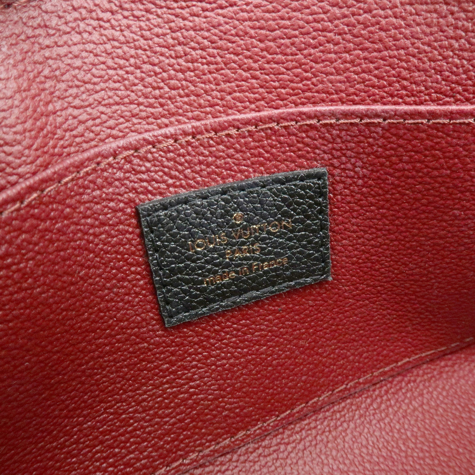 Louis Vuitton Bicolor Monogram Empreinte Cosmetic Pouch Noir M59086