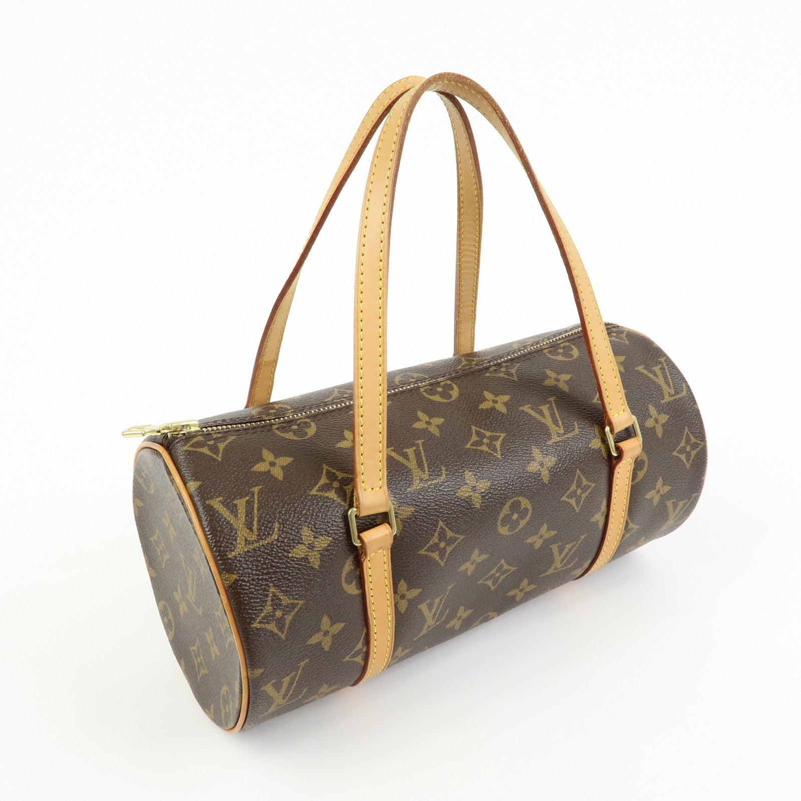 Louis Vuitton Monogram Papillon 26 Hand Bag Brown M51386