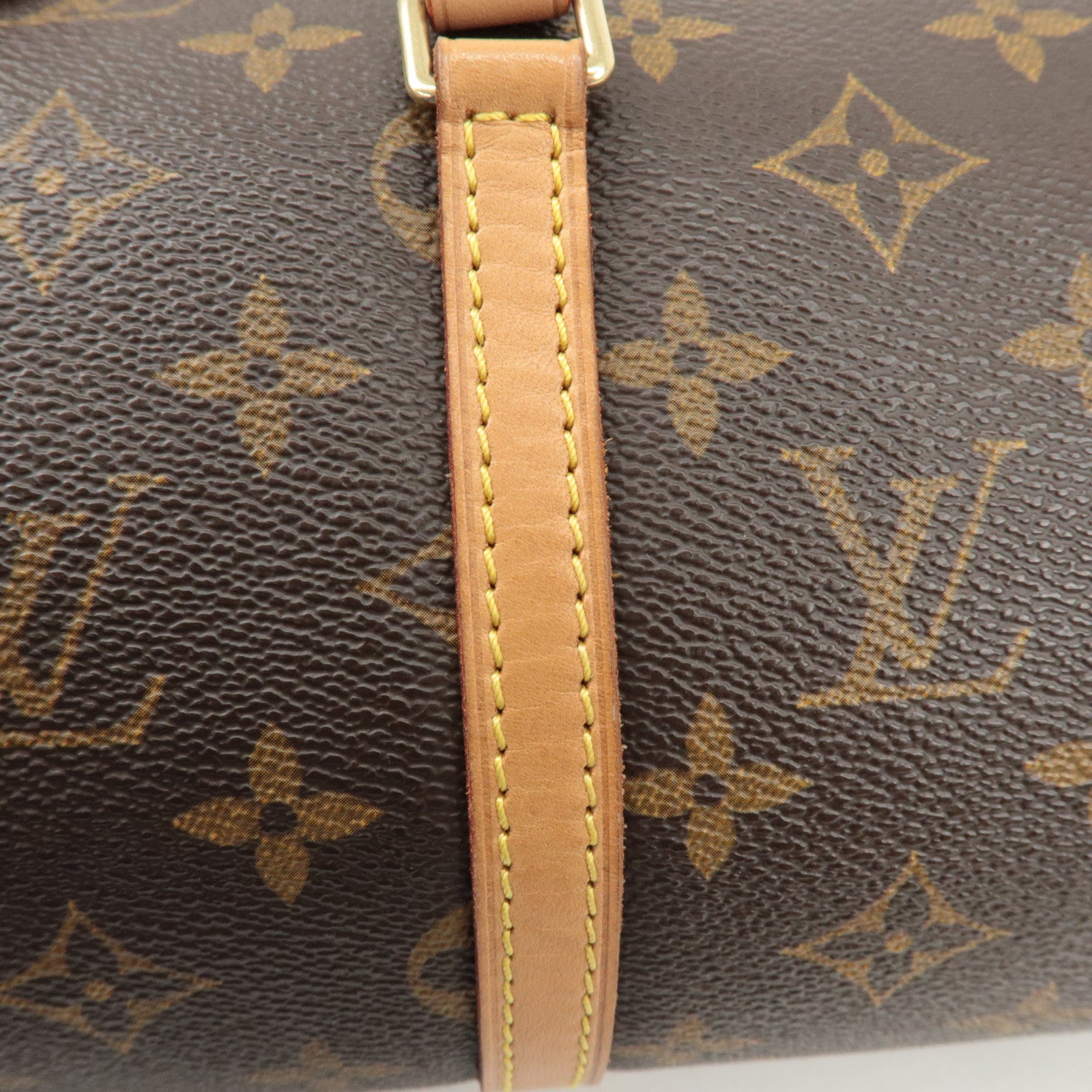 Louis Vuitton Monogram Canvas Leather Papillon 30 Brown M51385 Used