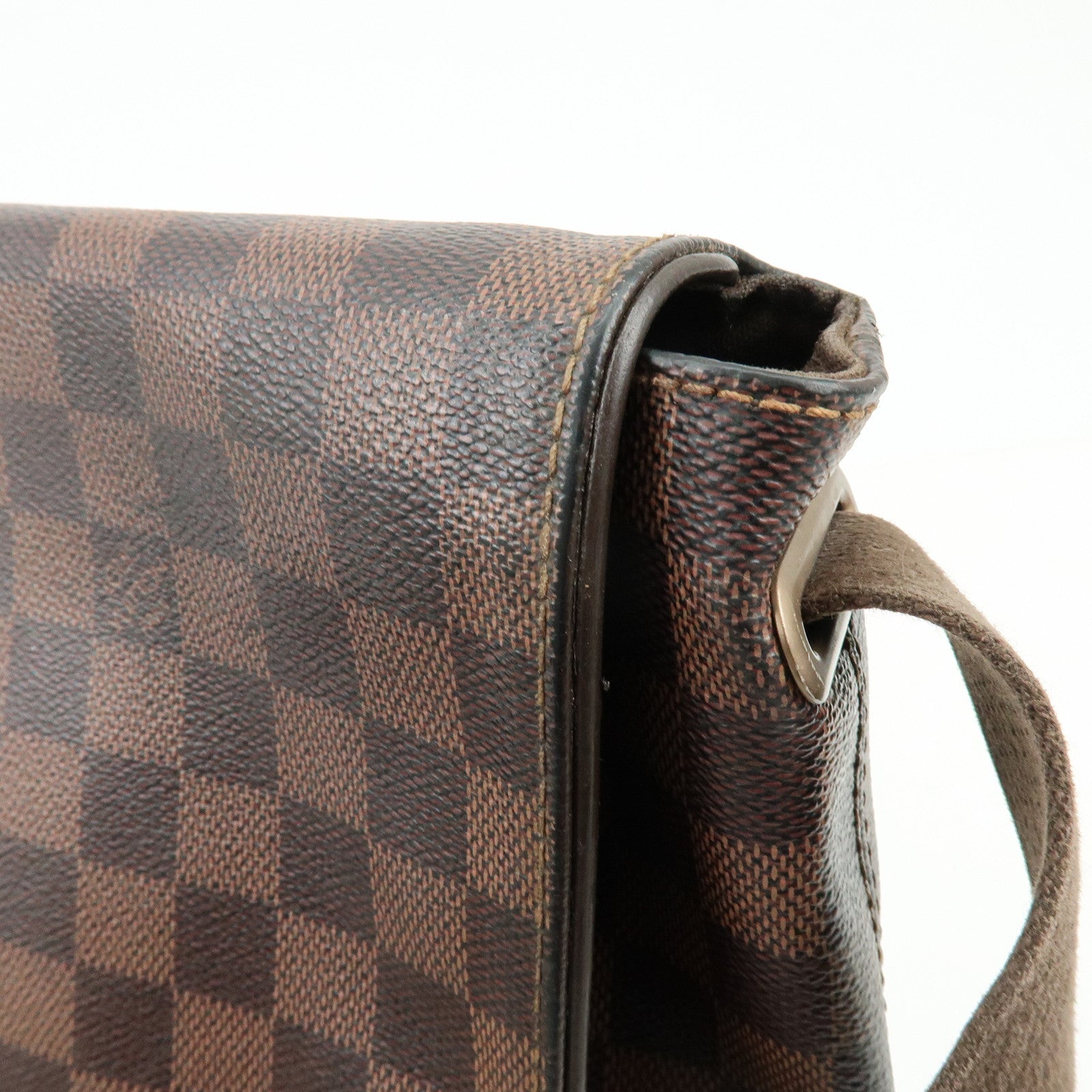 Louis Vuitton Damier Brooklyn Messenger Shoulder Bag Brown N51211