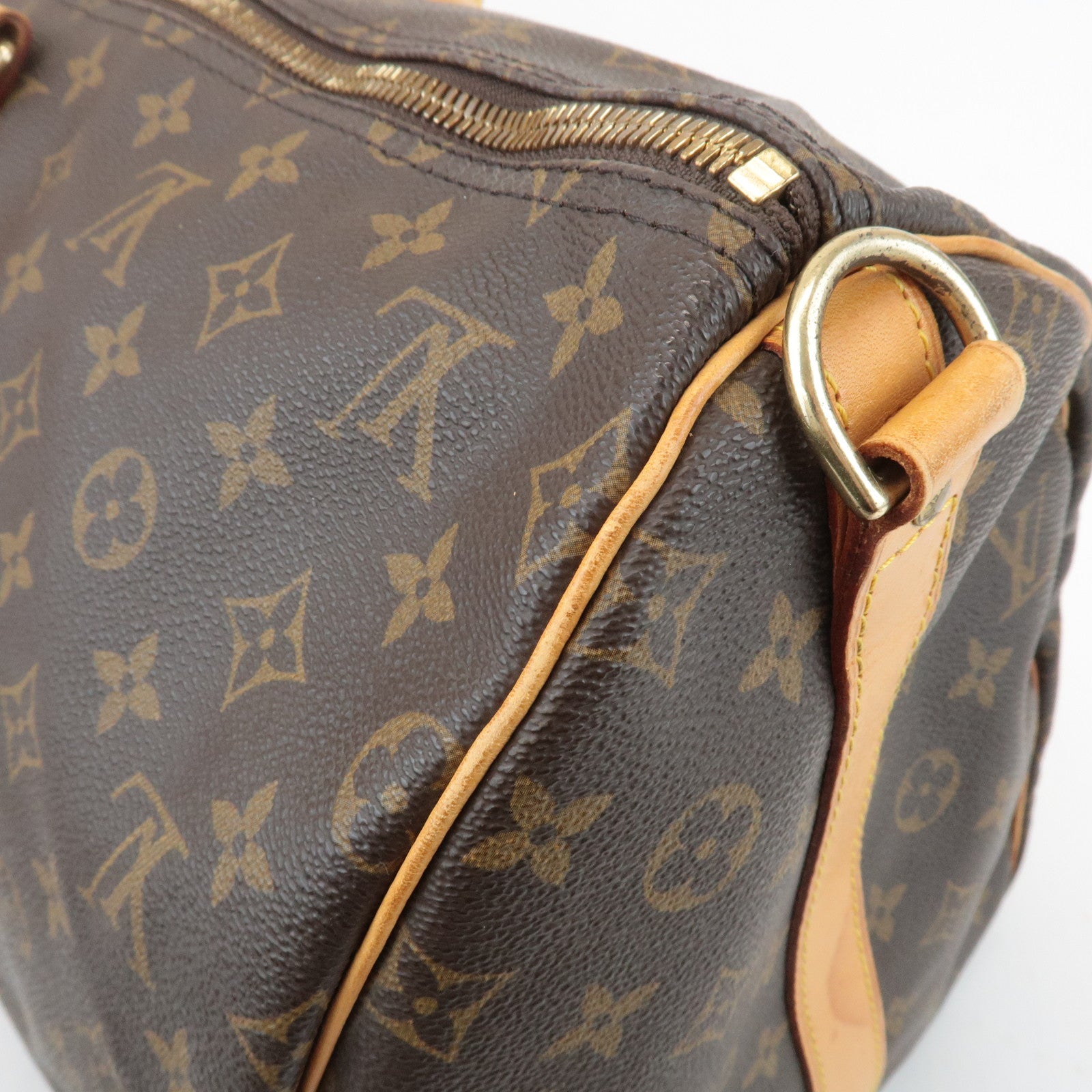 Louis Vuitton Monogram Keep All Bandouliere 55 Boston Bag M41414 Used
