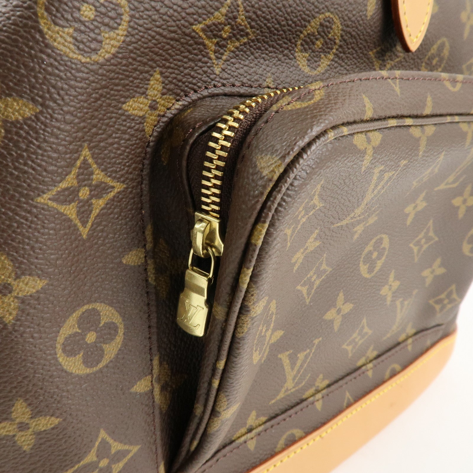 Louis Vuitton Monogram Montsouris GM Backpack Brown M51135 Used