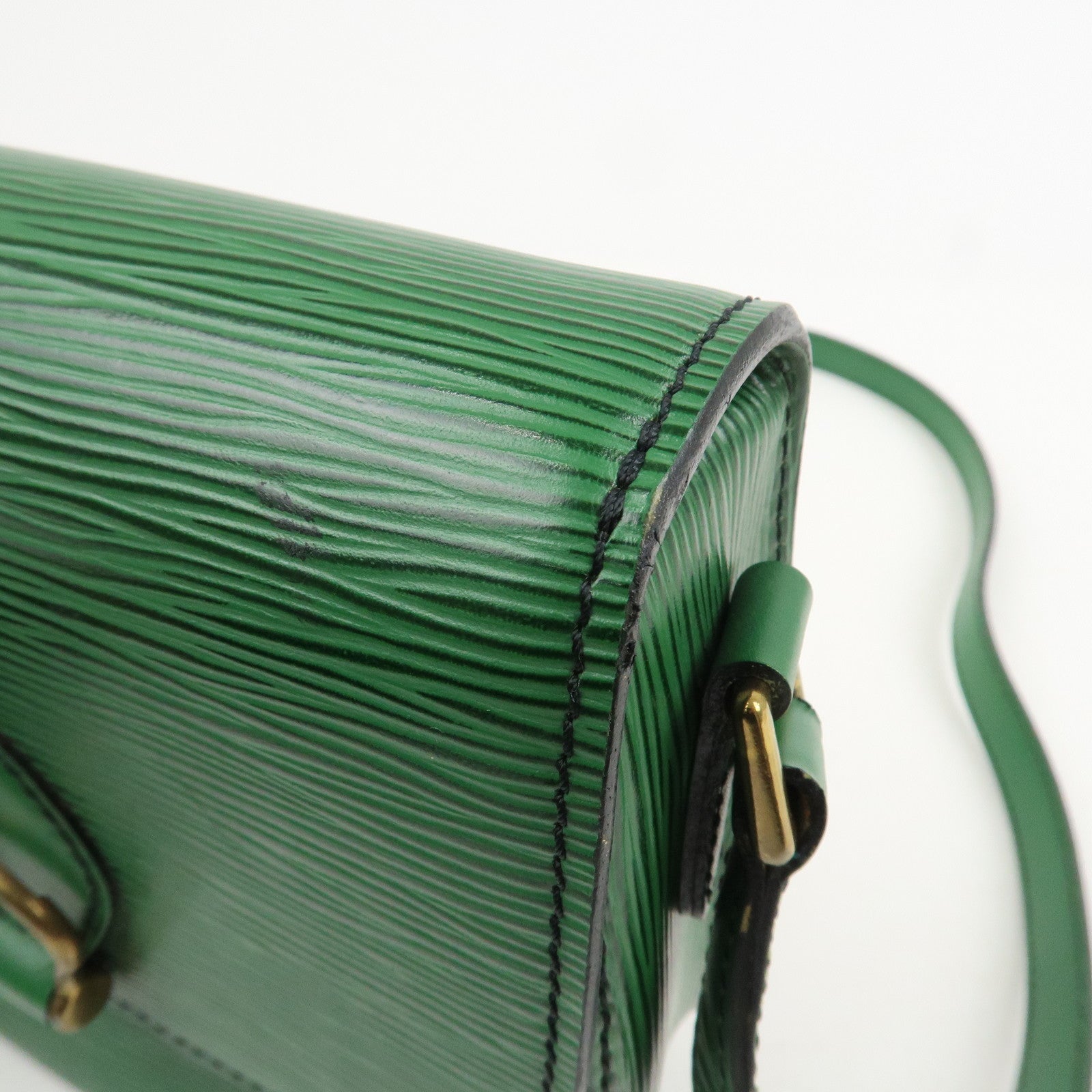 Louis Vuitton Epi Leather Mini Saint Cloud Shoulder Bag Borneo Green M52214