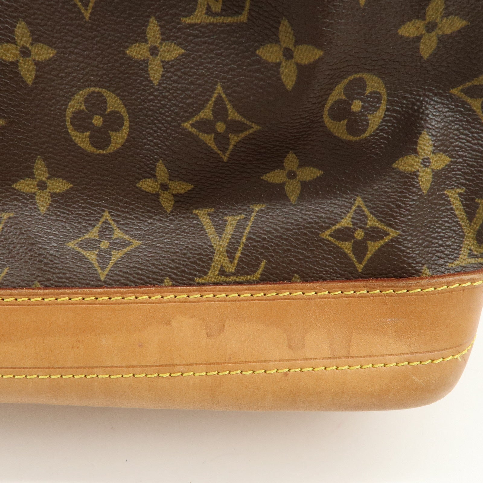 Louis Vuitton Monogram Noe Shoulder Bag Hand Bag Brown M42224