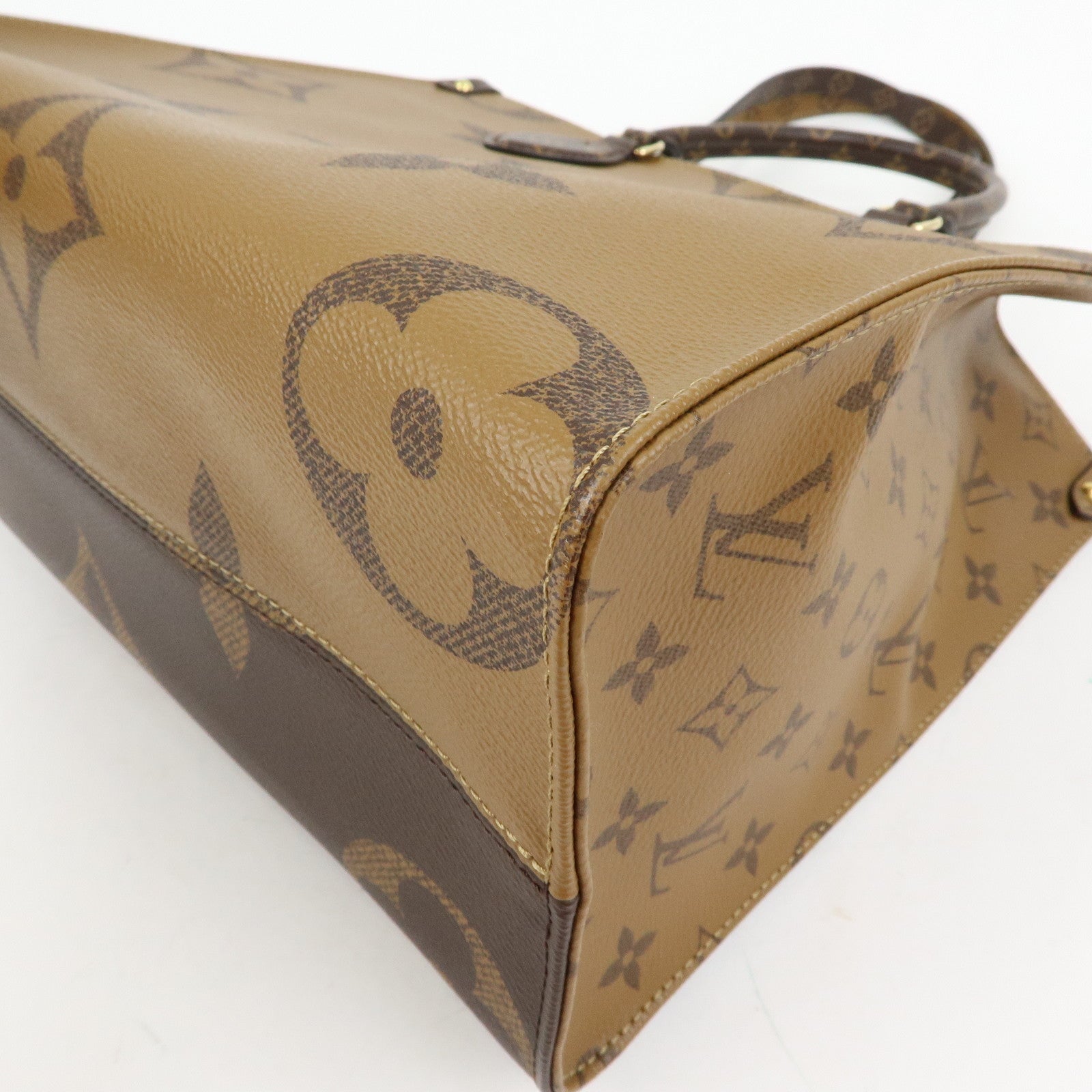 Louis Vuitton Monogram Giant Canvas On The Go MM Hand Bag M45039