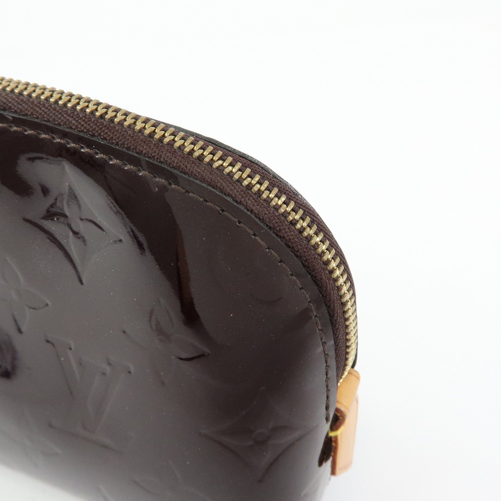 Louis Vuitton Monogram Vernis Pochette Cosmetic Pouch M91495