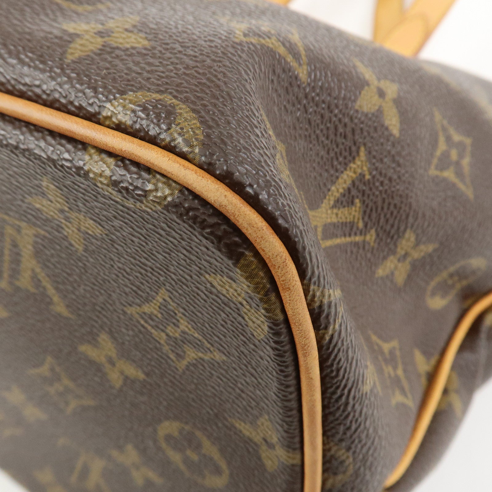 Louis Vuitton Monogram Palermo PM 2Way Bag Hand Bag Brown M40145