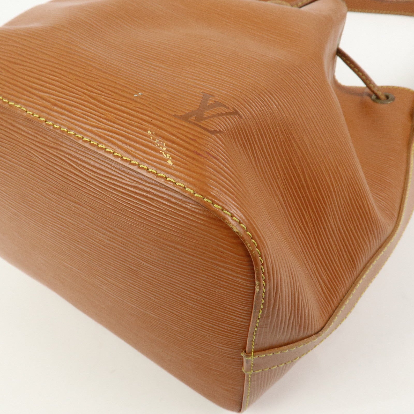Louis Vuitton Epi Leather Petit Noe Shoulder Bag Zipang Gold M44108