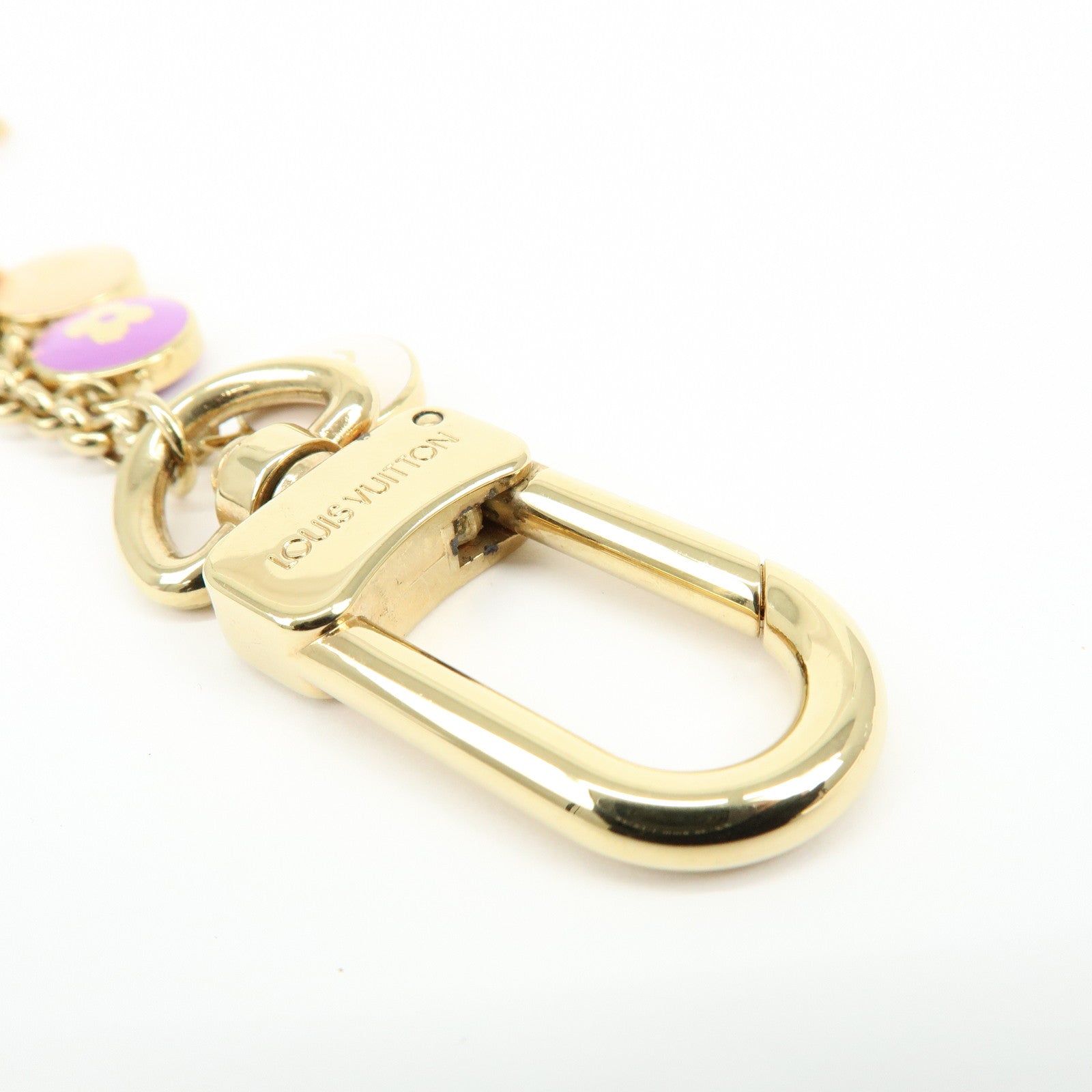 Louis Vuitton Porte Cles Chaine Pastilles Metal Key Chain M66172