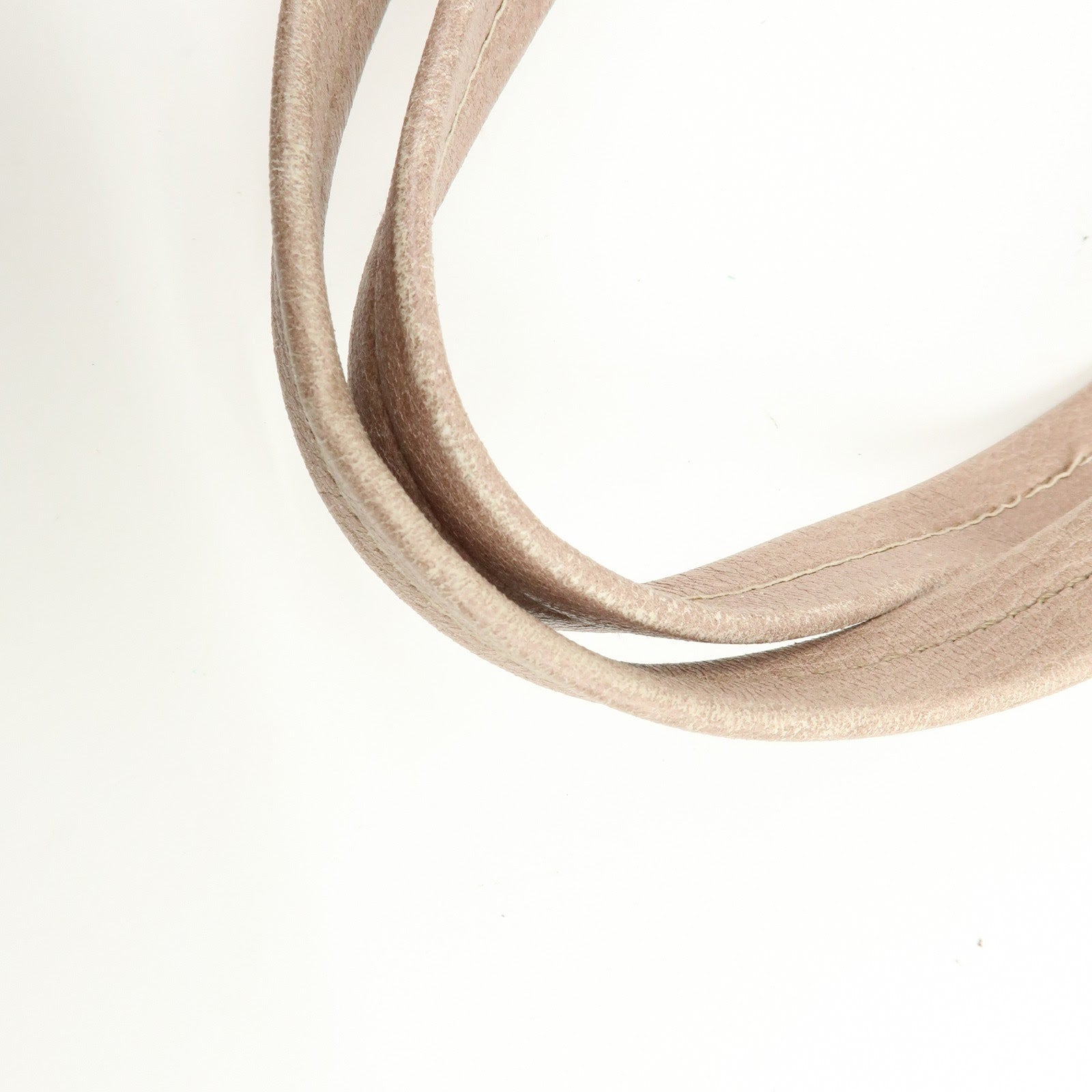 PRADA Logo Leather Tote Bag Shoulder Bag Pink