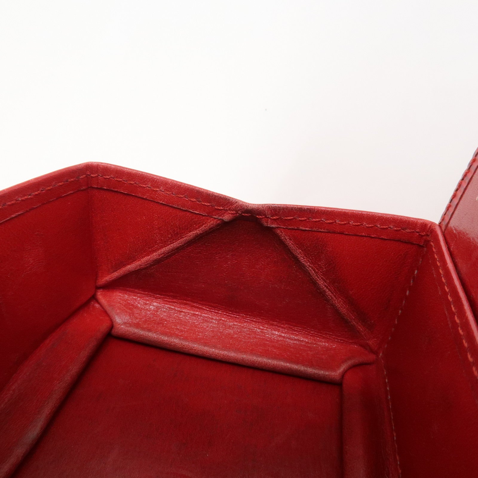 Louis Vuitton Epi Leather Porte Monnaie Boite Castilian Red M63697