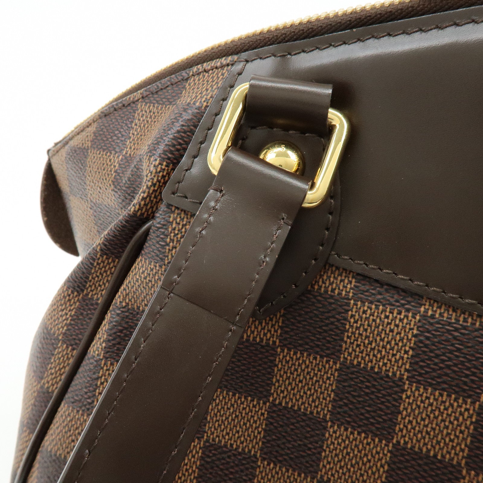 Louis Vuitton Damier Ebene Verona PM Hand Bag Brown
