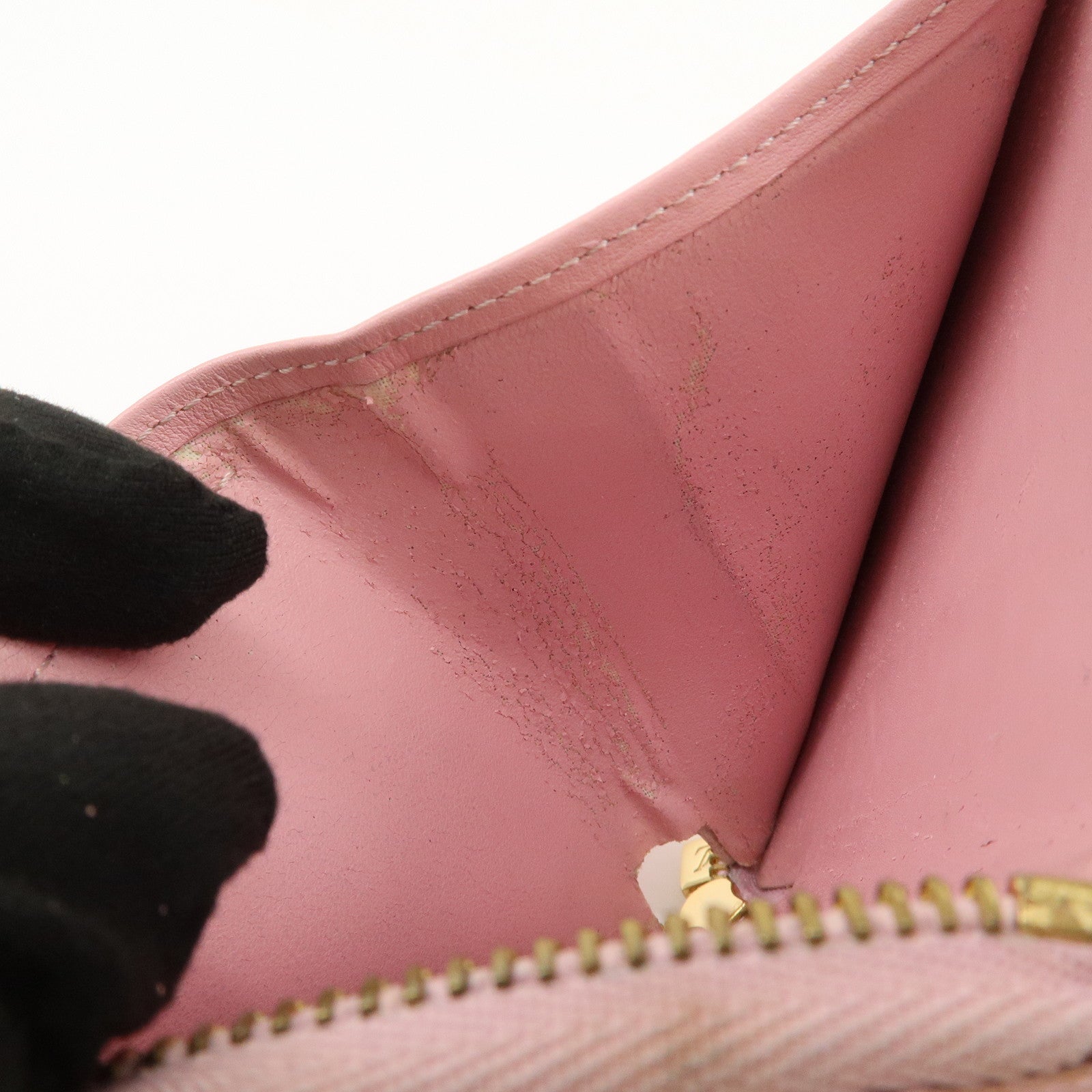 Louis Vuitton Monogram Vernis Set Of 2 Zippy Wallet M91045 Used