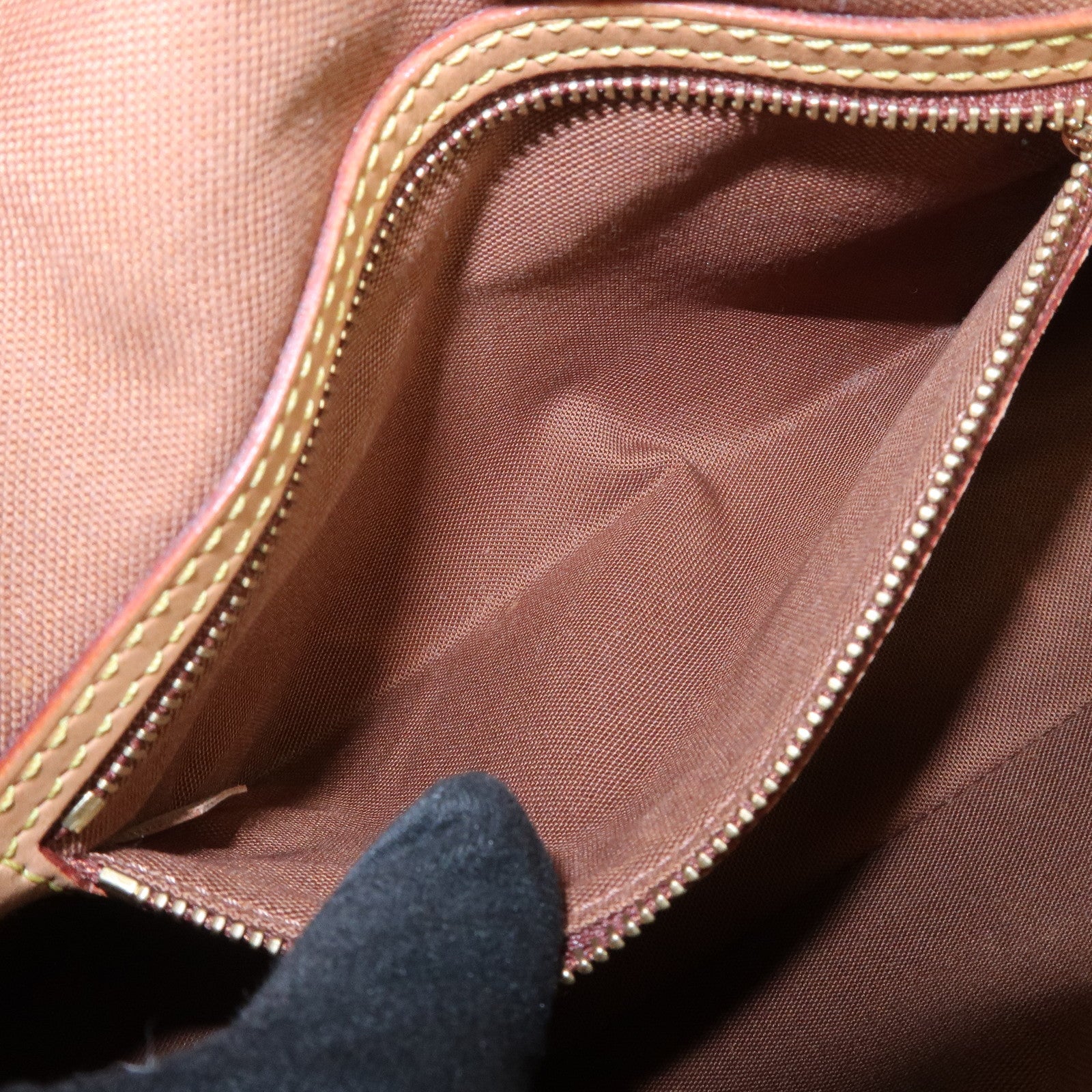 Louis Vuitton Monogram Mini Looping Shoulder Bag Brown M51147