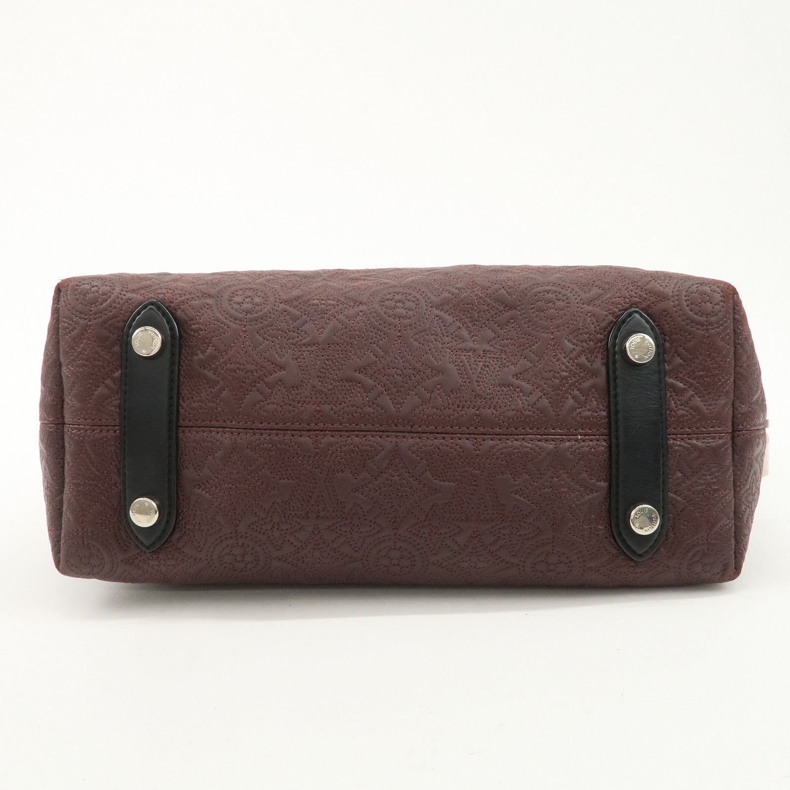 Louis Vuitton Monogram Antia Hobo PM Shoulder Bag Bordeaux M93834 Used