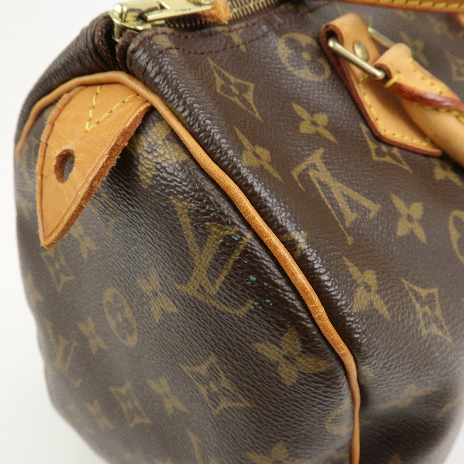 Louis Vuitton Monogram Speedy 30 Boston Bag Hand Bag Brown M41526