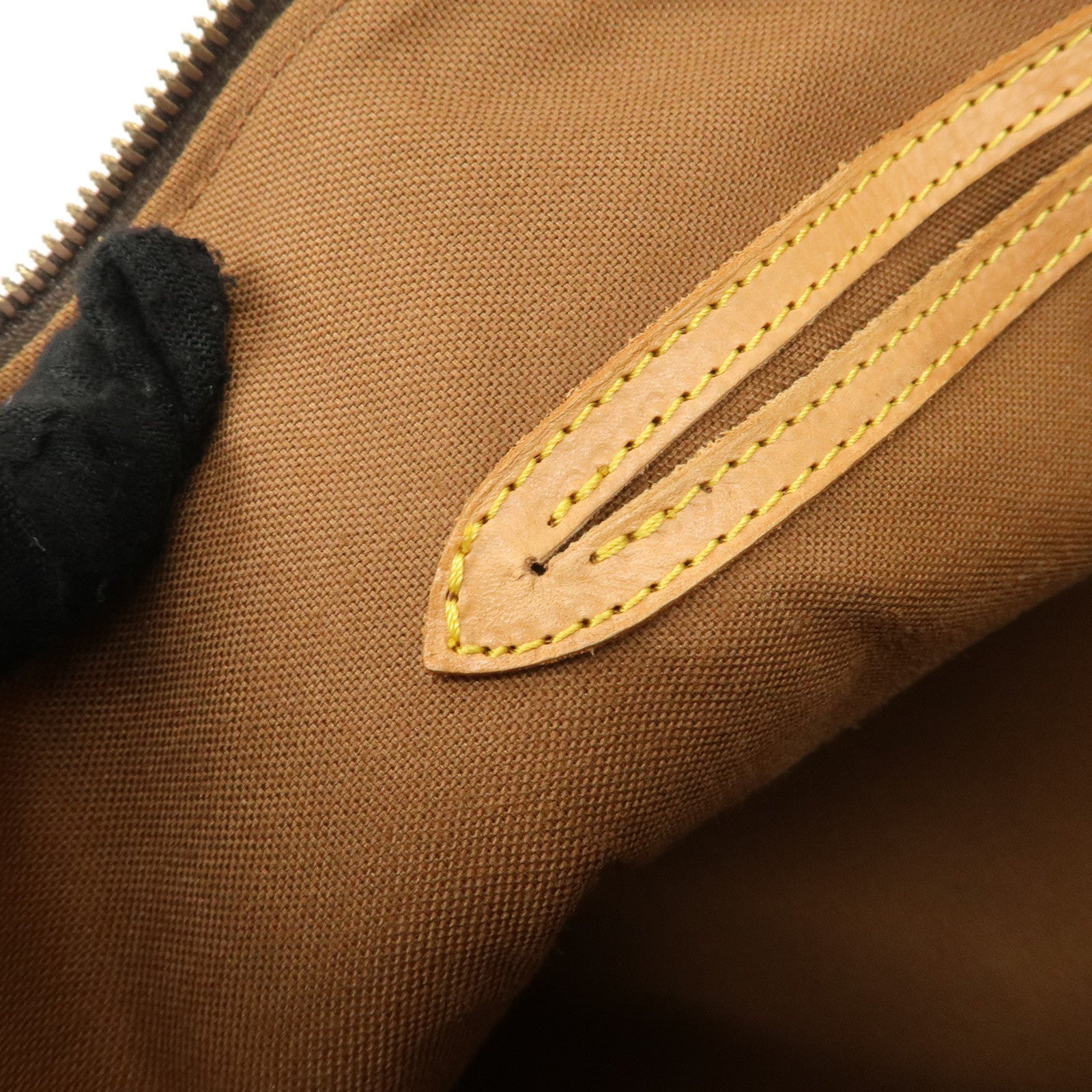 Louis Vuitton Monogram Canvas Alma Hand Bag Brown M51130 Used