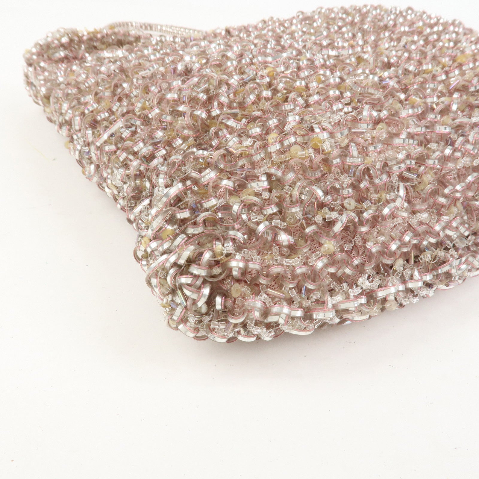ANTEPRIMA PVC Hand Bag Tote Bag Clear Pink