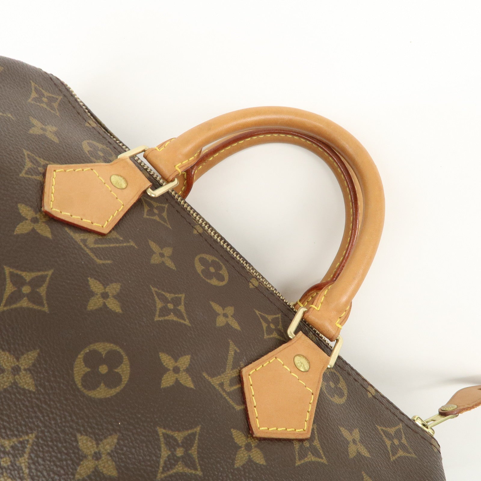 Louis Vuitton Monogram Speedy 30 Boston Bag Hand Bag Brown M41526