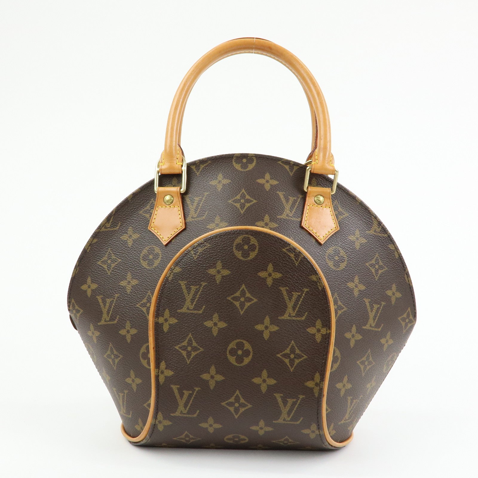 Louis Vuitton Monogram Ellipse PM Hand Bag Brown M51127
