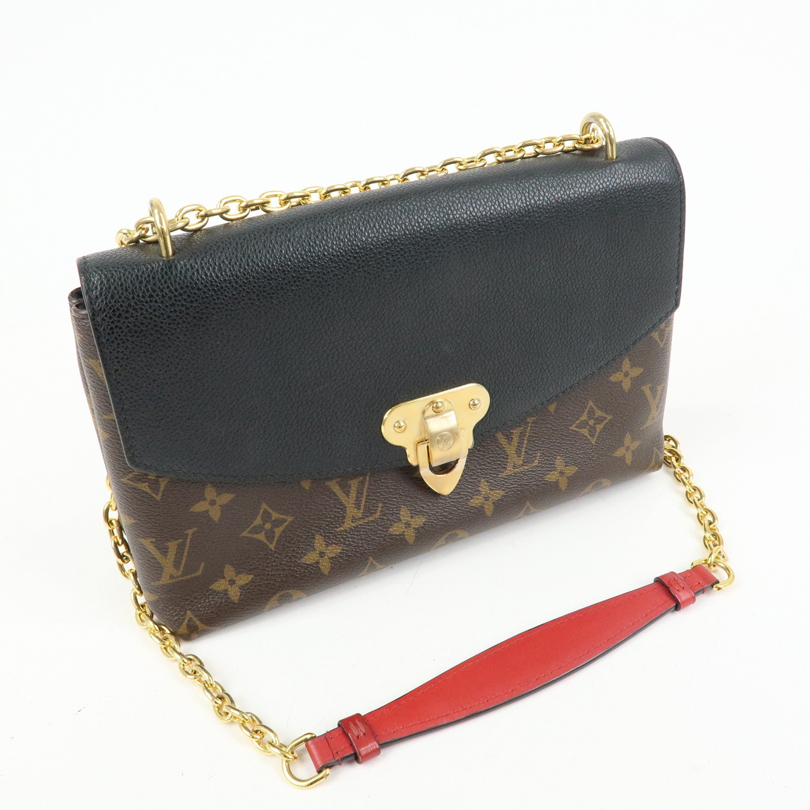 Louis Vuitton Monogram Saint Placide Chain Shoulder Bag M43714