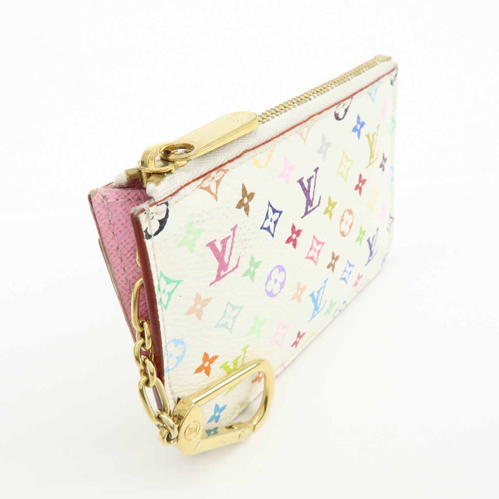 Louis Vuitton Monogram Multicolor Pochette Cles Coin Case M93734