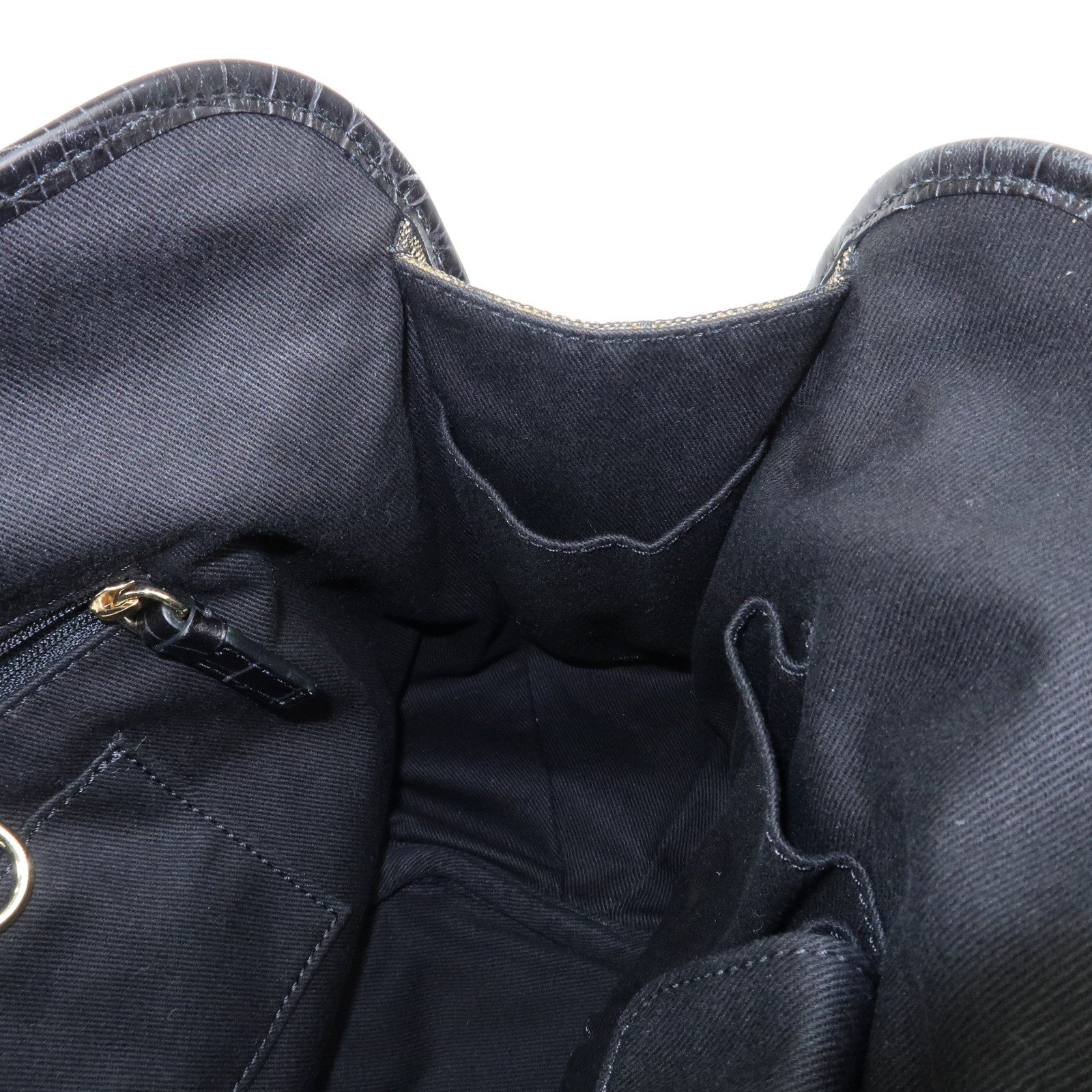 CELINE Bitter Sweet C Macadam Hand Bag Shoulder Bag Brown