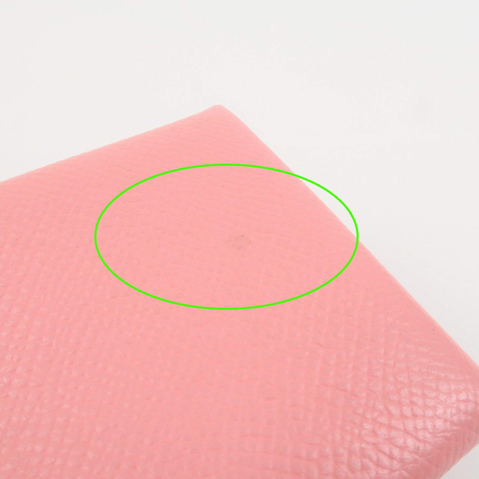 HERMES Veau Epsom Leather B Stamped CALVI Card Case Card Holder