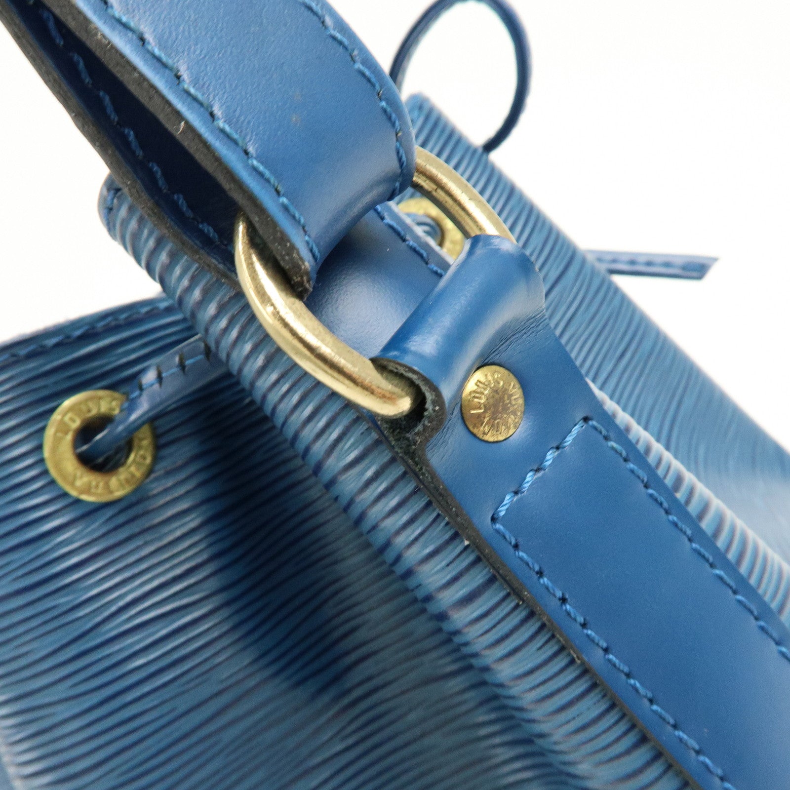 Louis Vuitton Epi Petit Noe Shoulder Bag Toledo Blue M44105