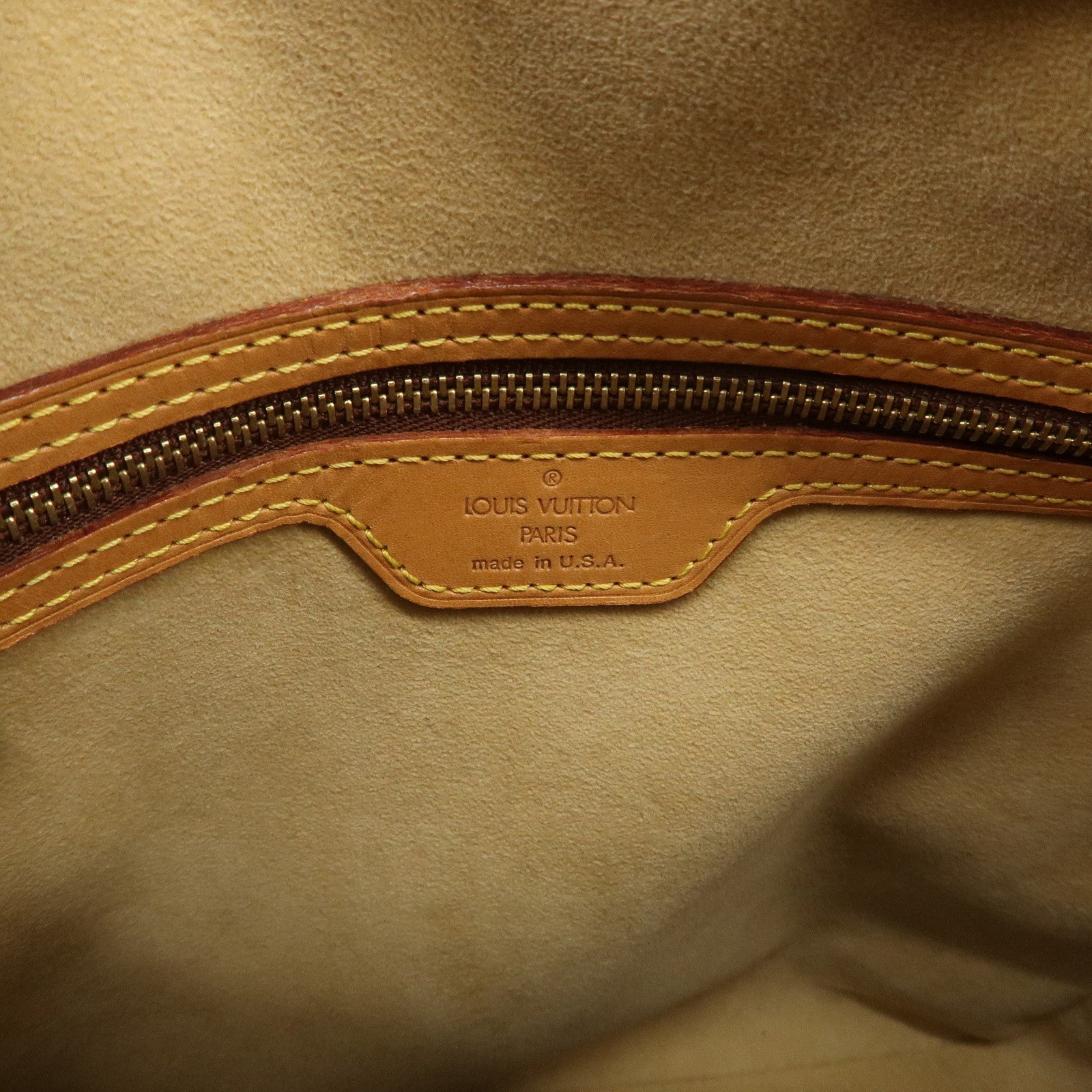 Louis Vuitton Monogram Looping GM Shoulder Bag Brown M51145