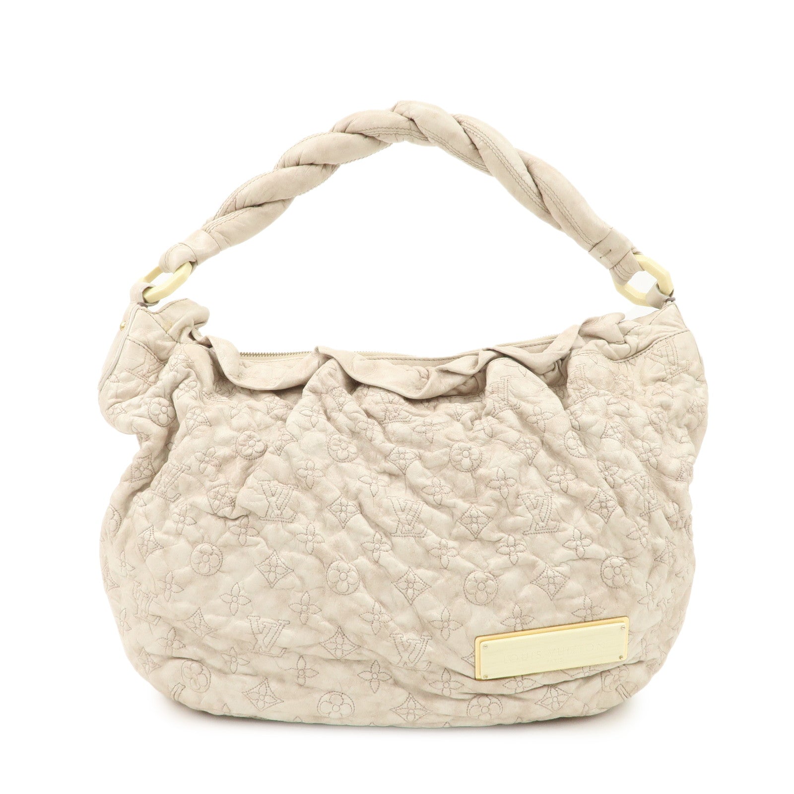 Louis Vuitton Leather Monogram O Lamp Nimbs GM Shoulder Bag M95423 Used