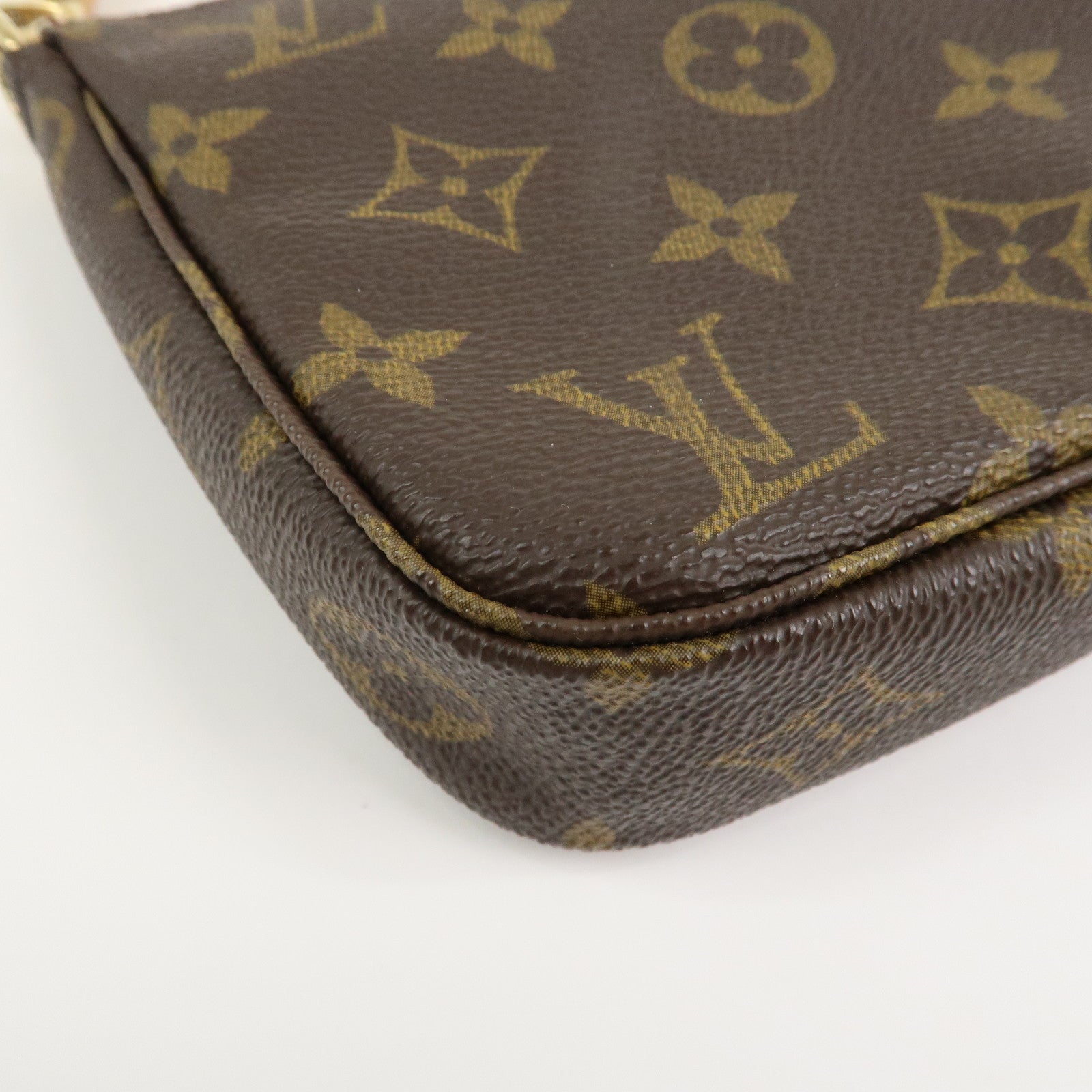 Louis Vuitton Monogram Pochette Accessoires Pouch Hand Bag M51980