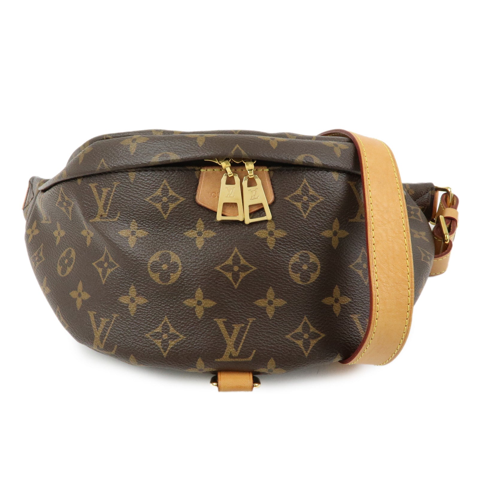 Louis Vuitton Monogram Bumbag Crossbody Shoulder Bag Brown M43644