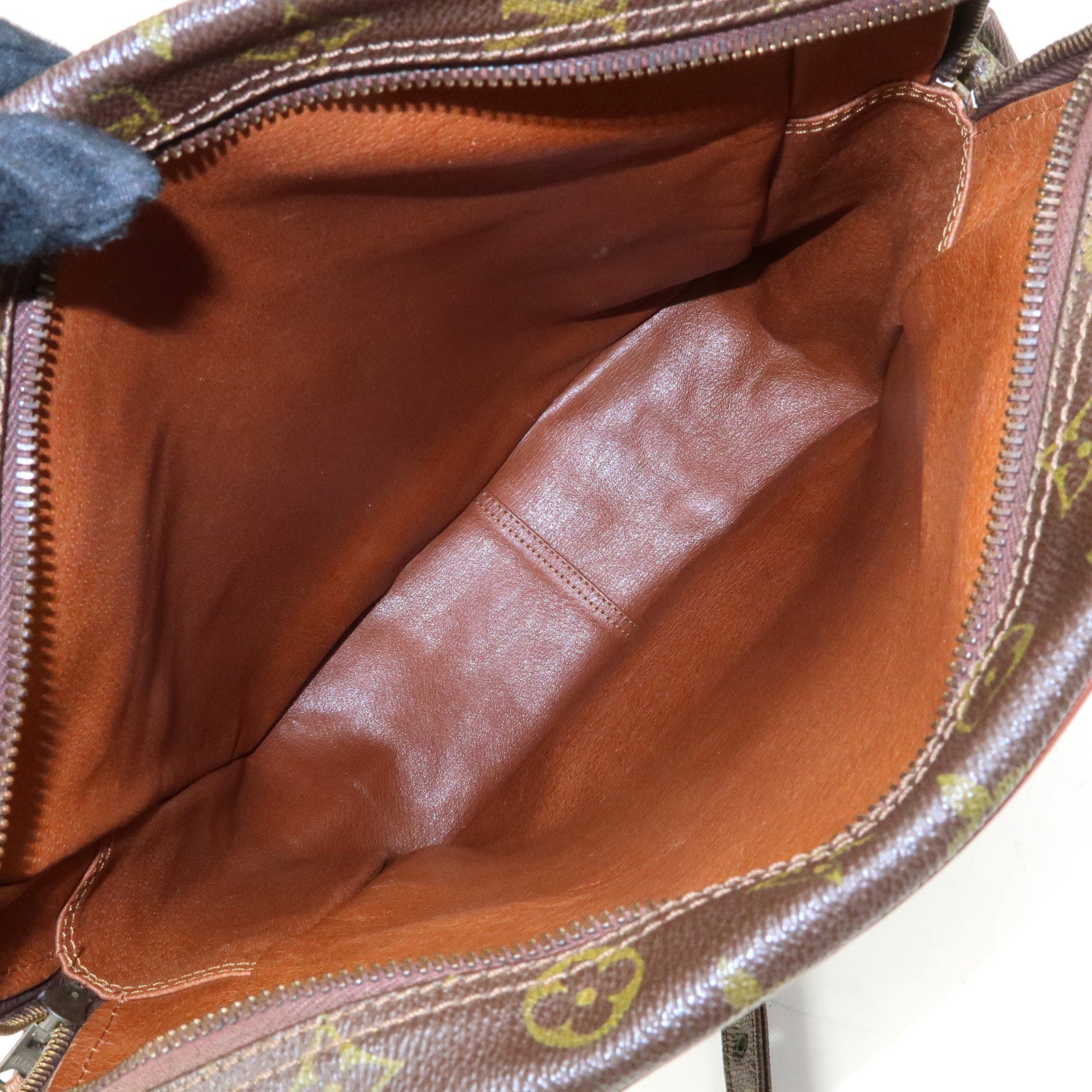 Louis Vuitton Monogram Canvas Leather Shoulder Bag Crossbody Bag