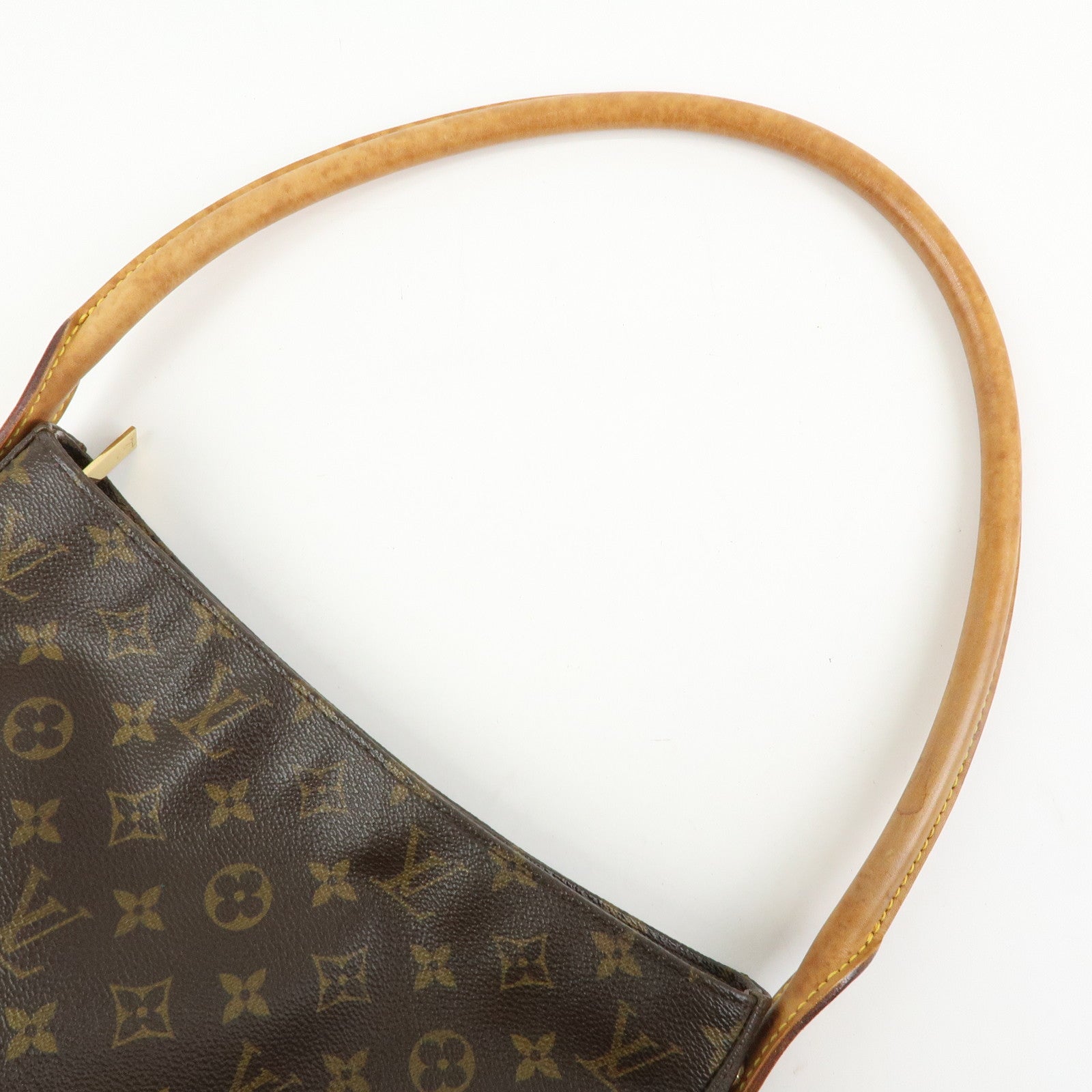 Louis Vuitton Monogram Looping GM Shoulder Bag Brown M51145