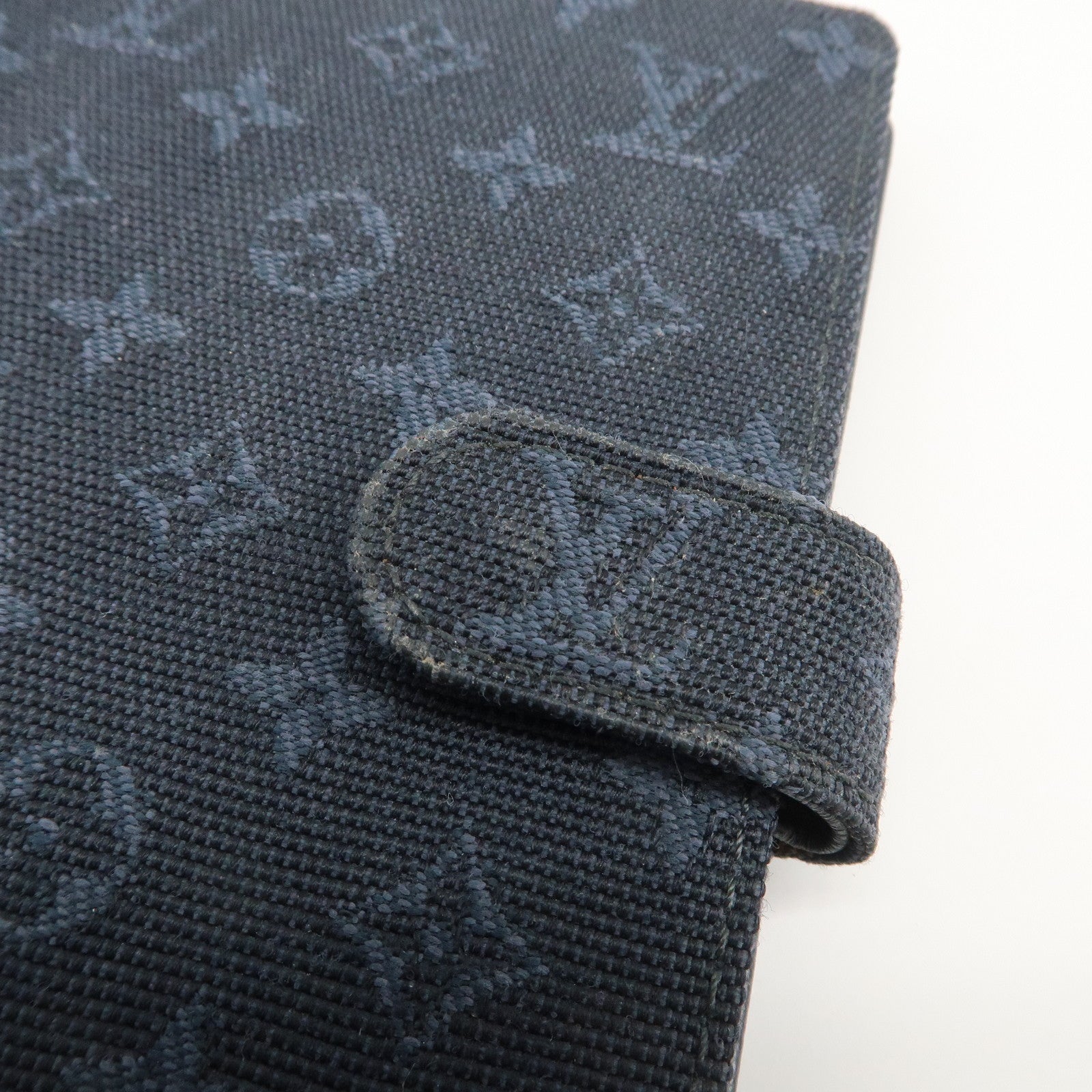 Louis Vuitton Monogram Mini Agenda PM Planner Cover TST Blue R20913