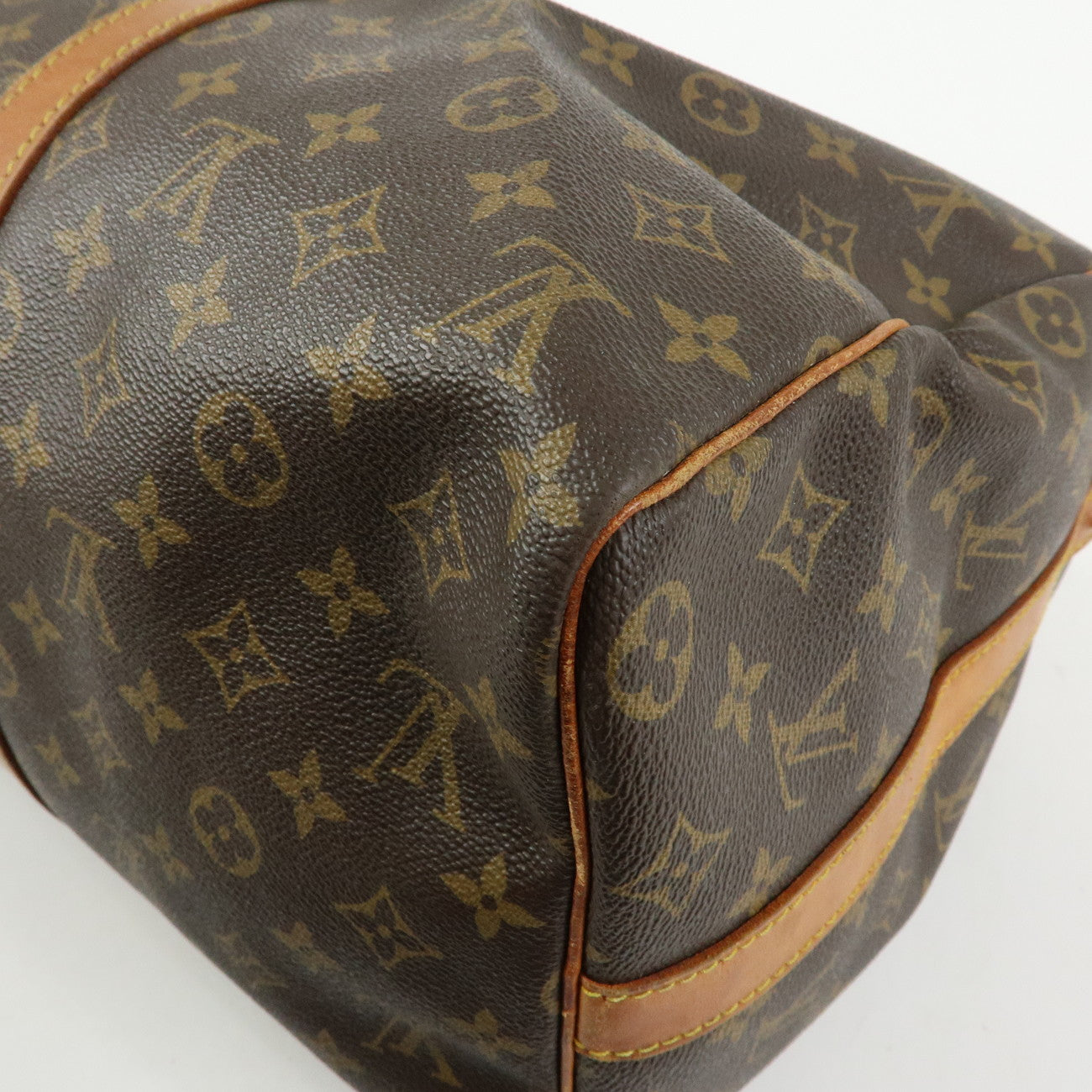 Louis Vuitton Monogram Keep All Bandouliere 45 Boston Bag M41418
