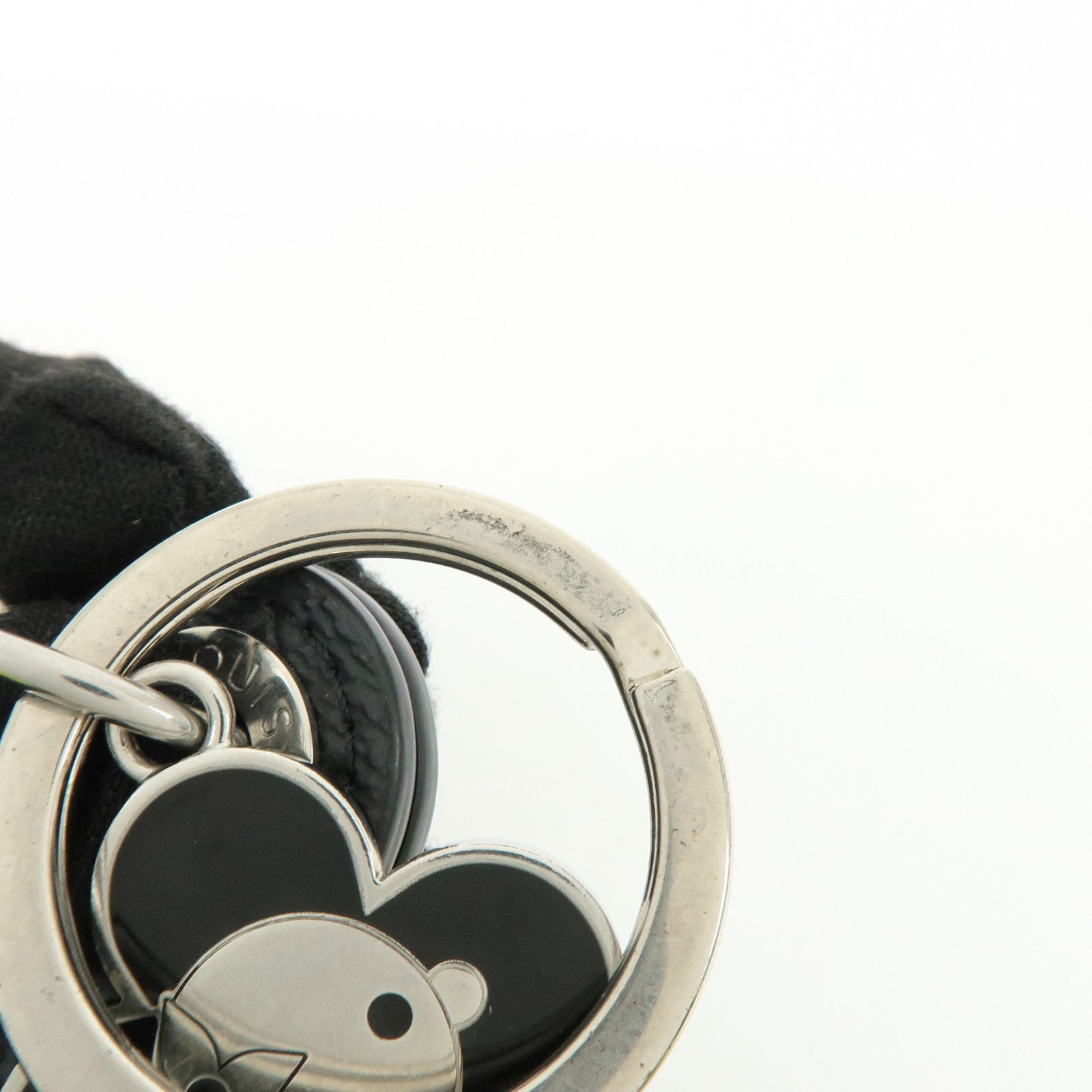 Louis Vuitton Monogram Eclipse Dragonne Vivienne Key Charm 01821