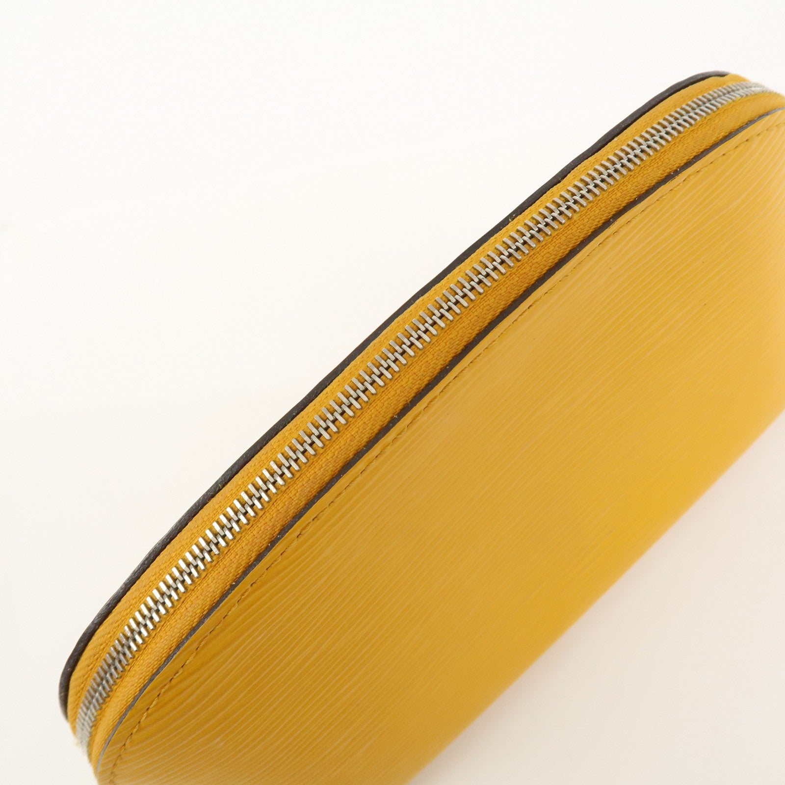 Louis Vuitton Epi Pochette Cosmetic PM Cosmetic Pouch Citron M40639