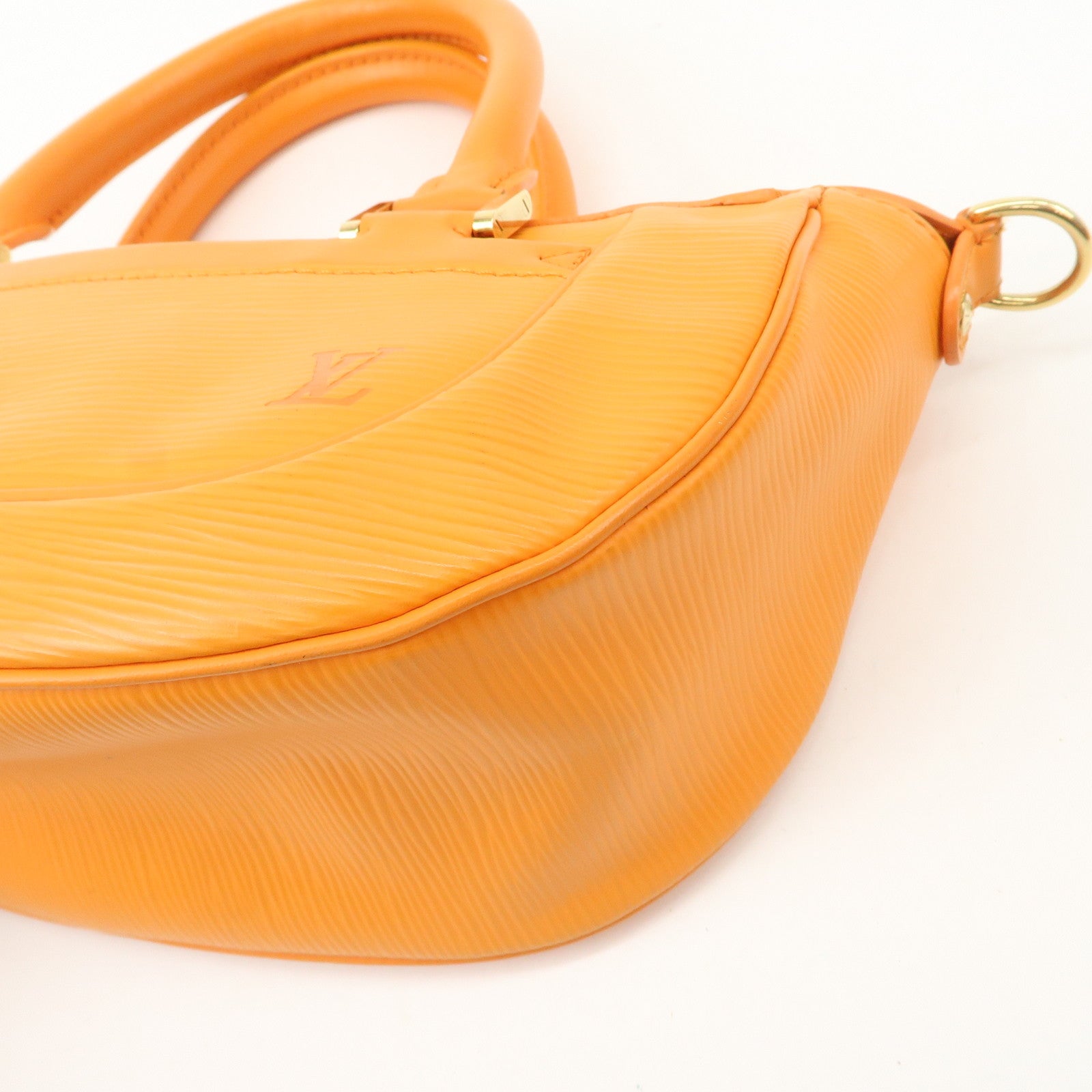Louis Vuitton Epi Dannula PM Hand Bag Shoulder Bag Mandarin M5891H Used