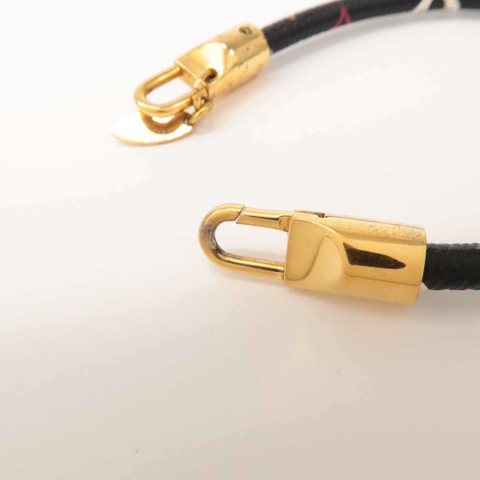 Louis Vuitton Monogram Bracelet Luck It Multicolor Noir M6603