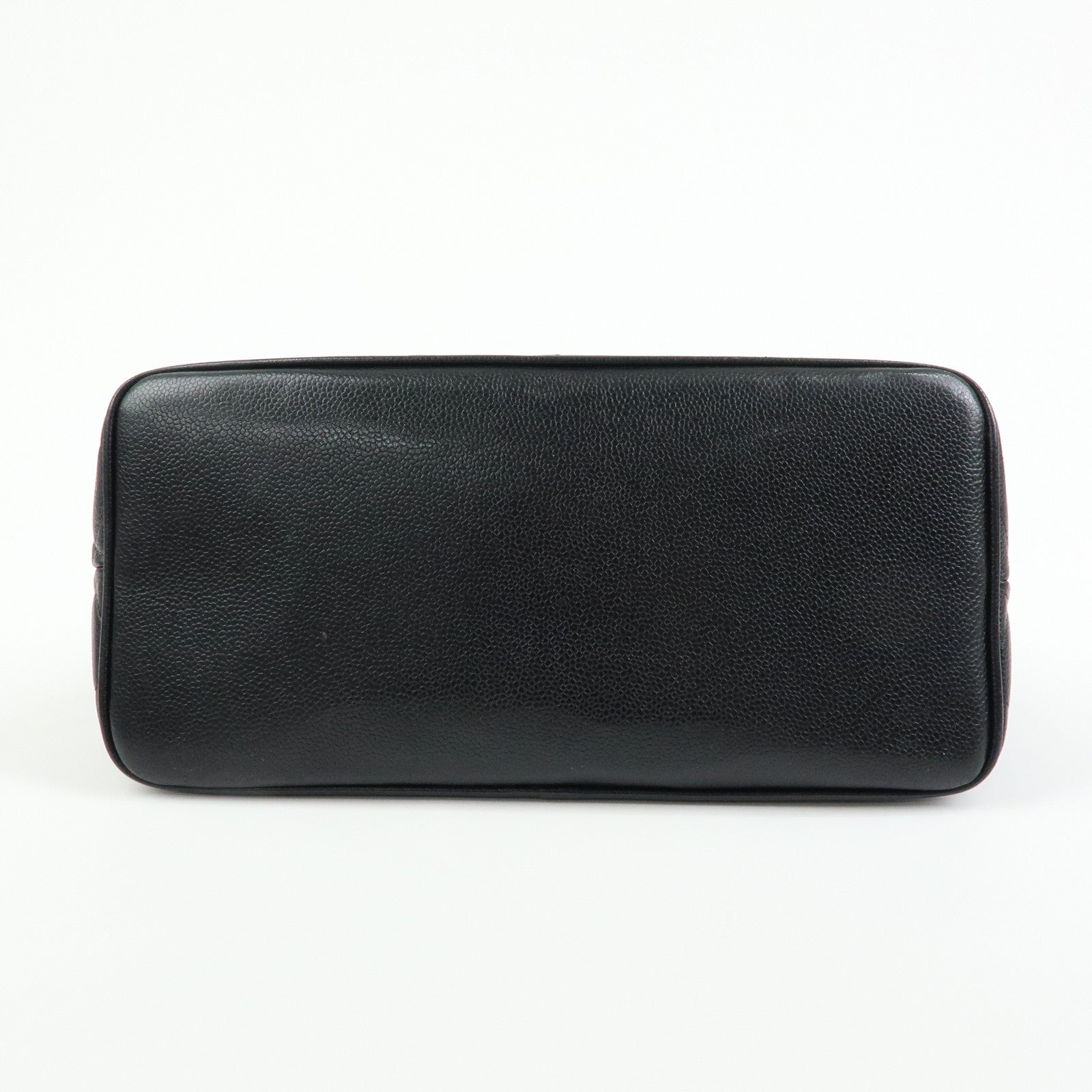 CHANEL Matelasse COCO Mark Medallion Tote Bag Hand Bag Black A01804