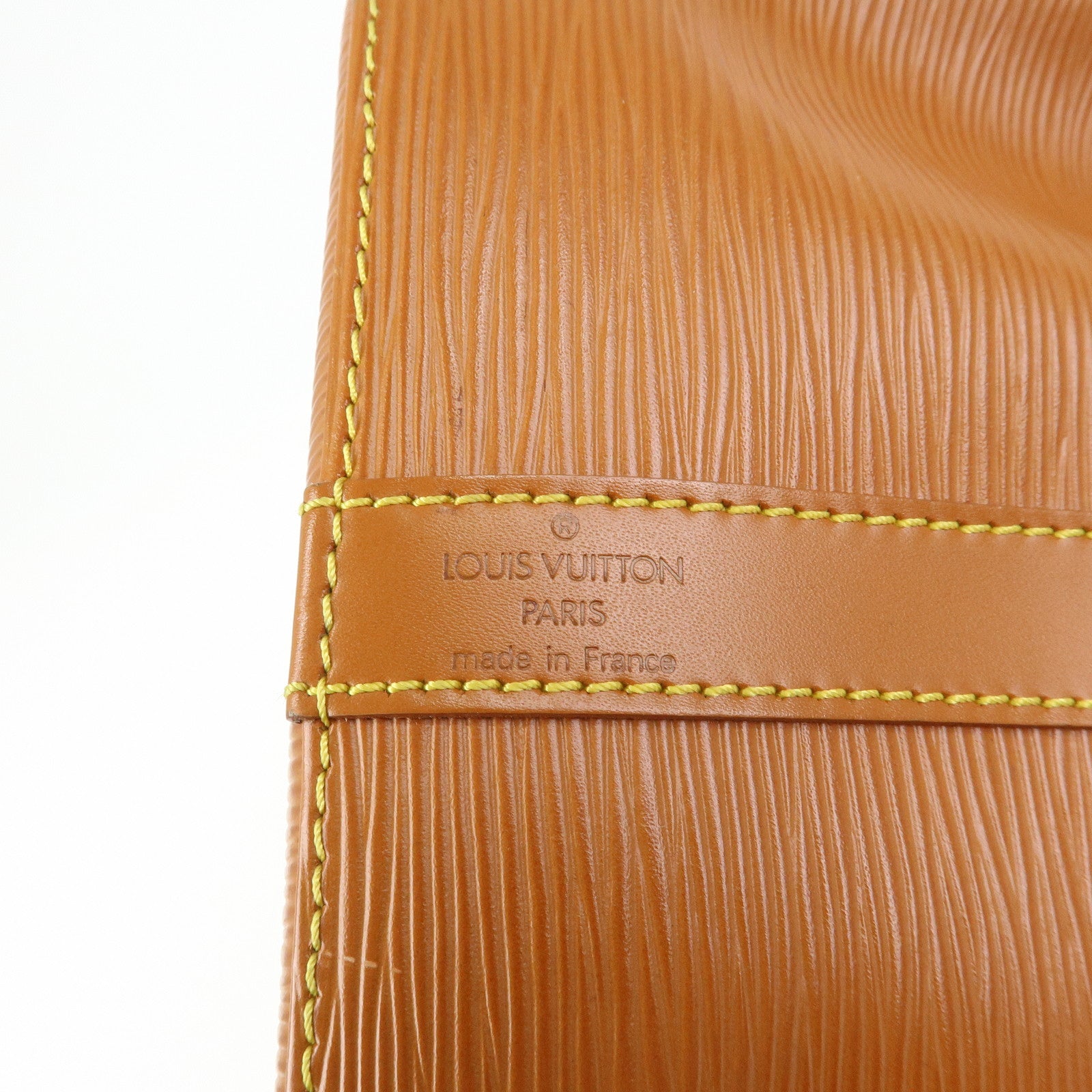 Louis Vuitton Epi Leather Petit Noe Shoulder Bag Zipang Gold M44108
