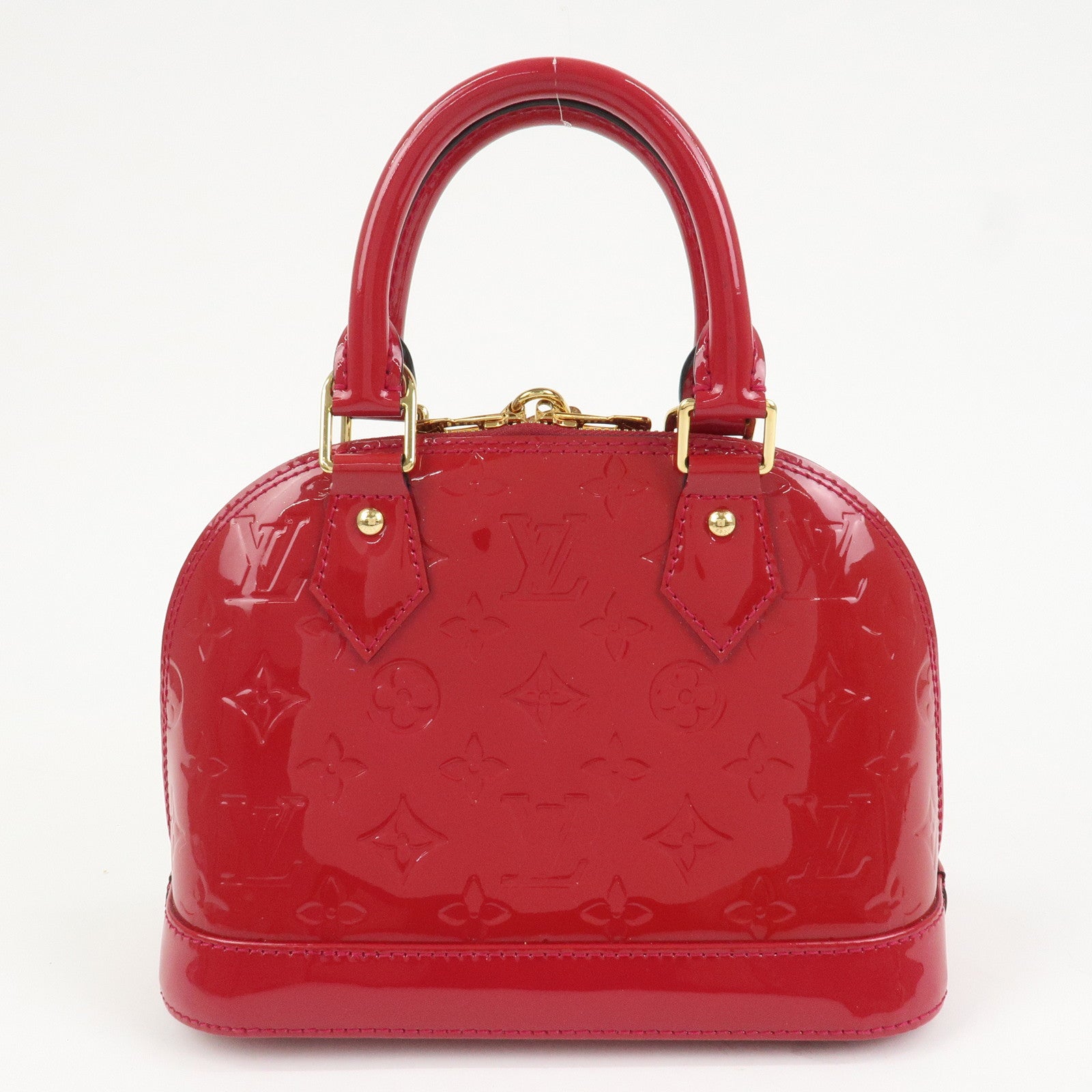 Louis Vuitton Monogram Vernis Alma BB 2Way Bag Hand Bag M91771