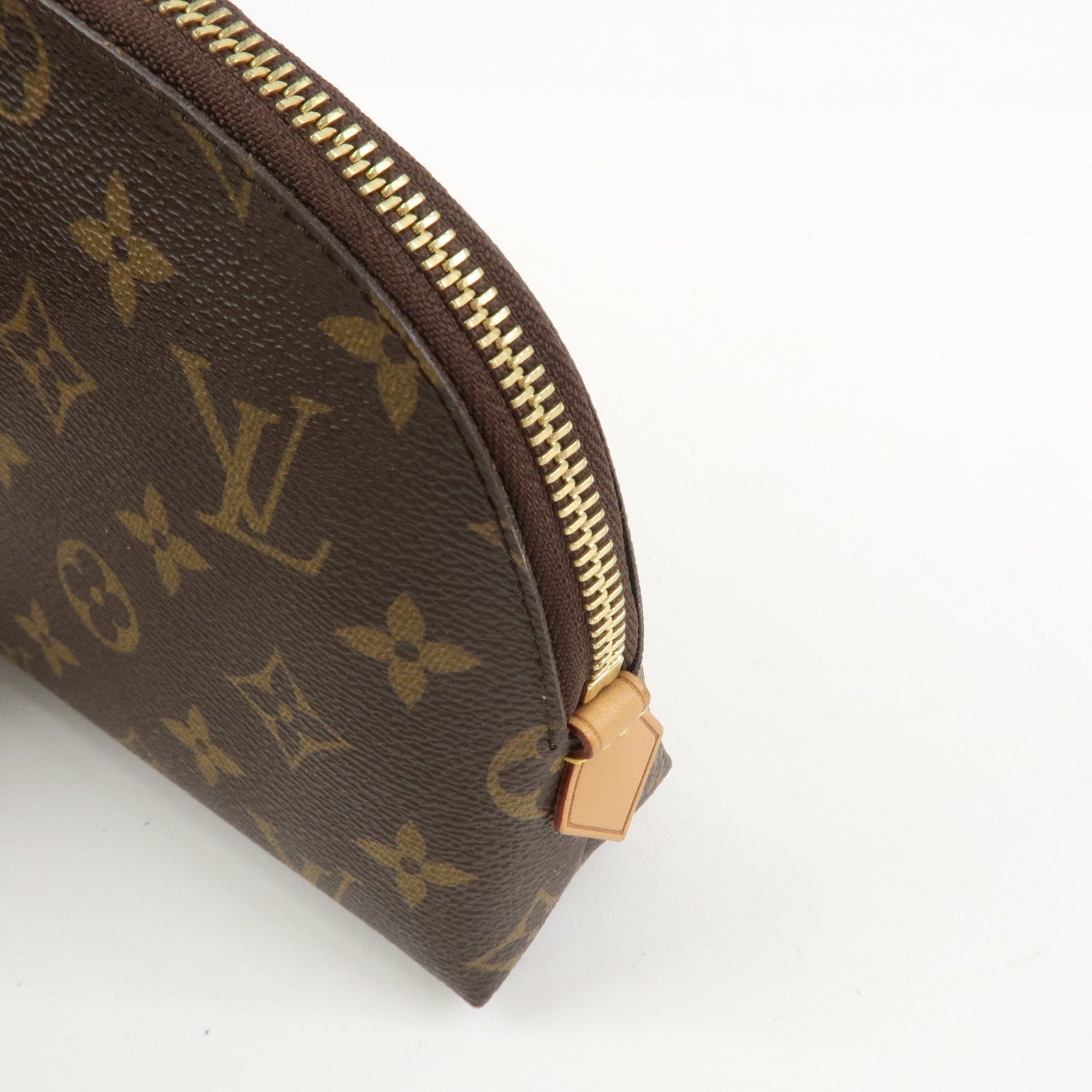 Louis Vuitton Monogram Pochette Cosmetic MM Pouch Brown M46579