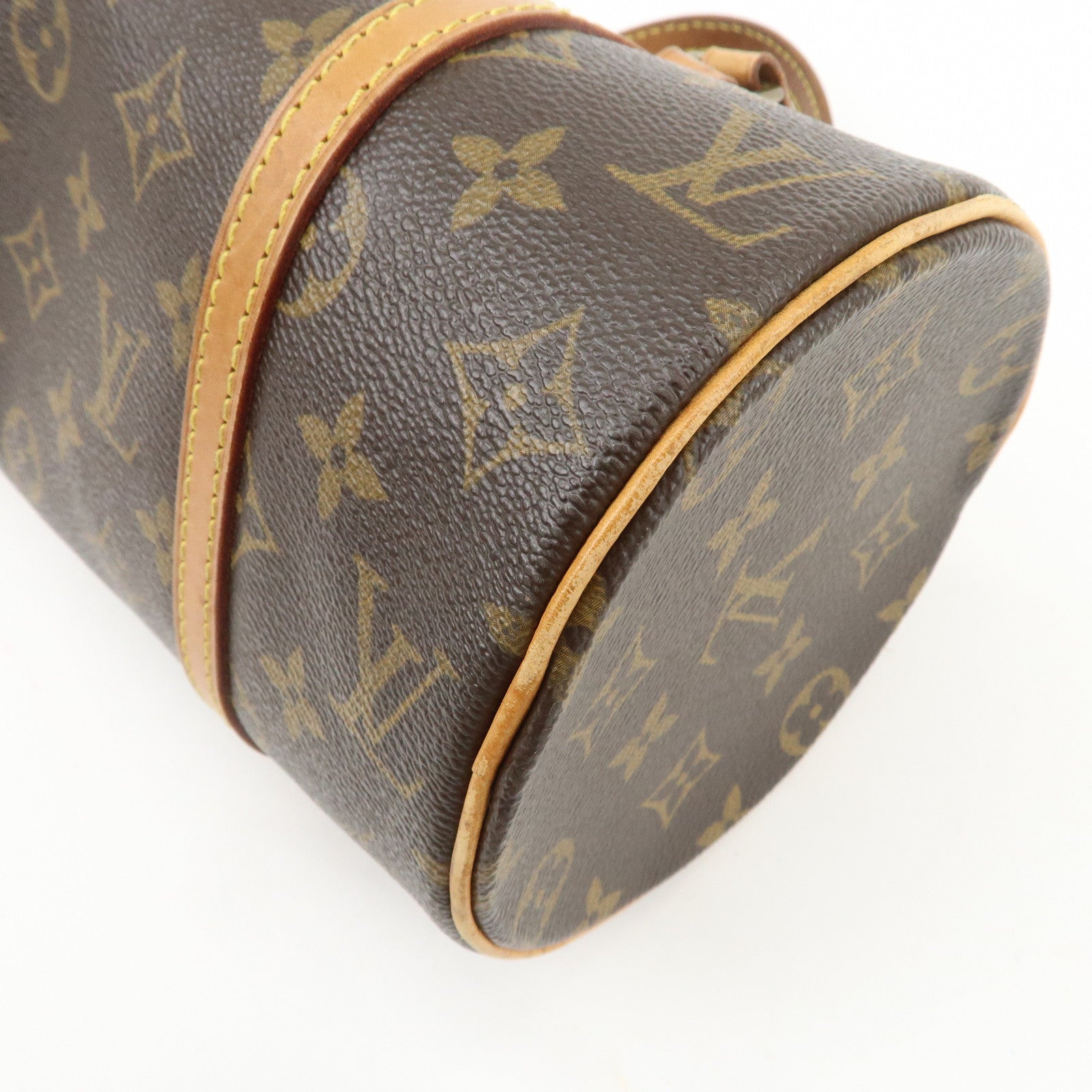 Louis Vuitton Monogram Papillon 26 Hand Bag Brown M51386